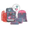 Step by Step Step by Step Schulranzen 2IN1 PLUS, 6-teilig (5-tlg) Glitter He Spielzeug