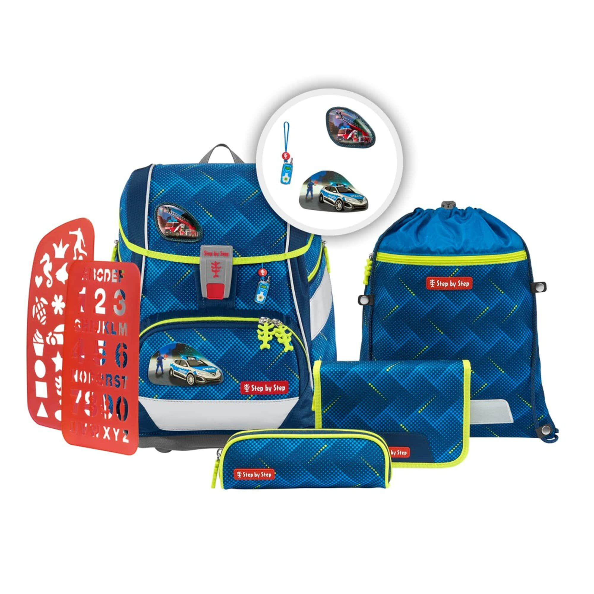 Step by Step Schulranzen 2IN1 PLUS, 6-teilig (5-tlg) Hero Tom Step by Step Spielzeug