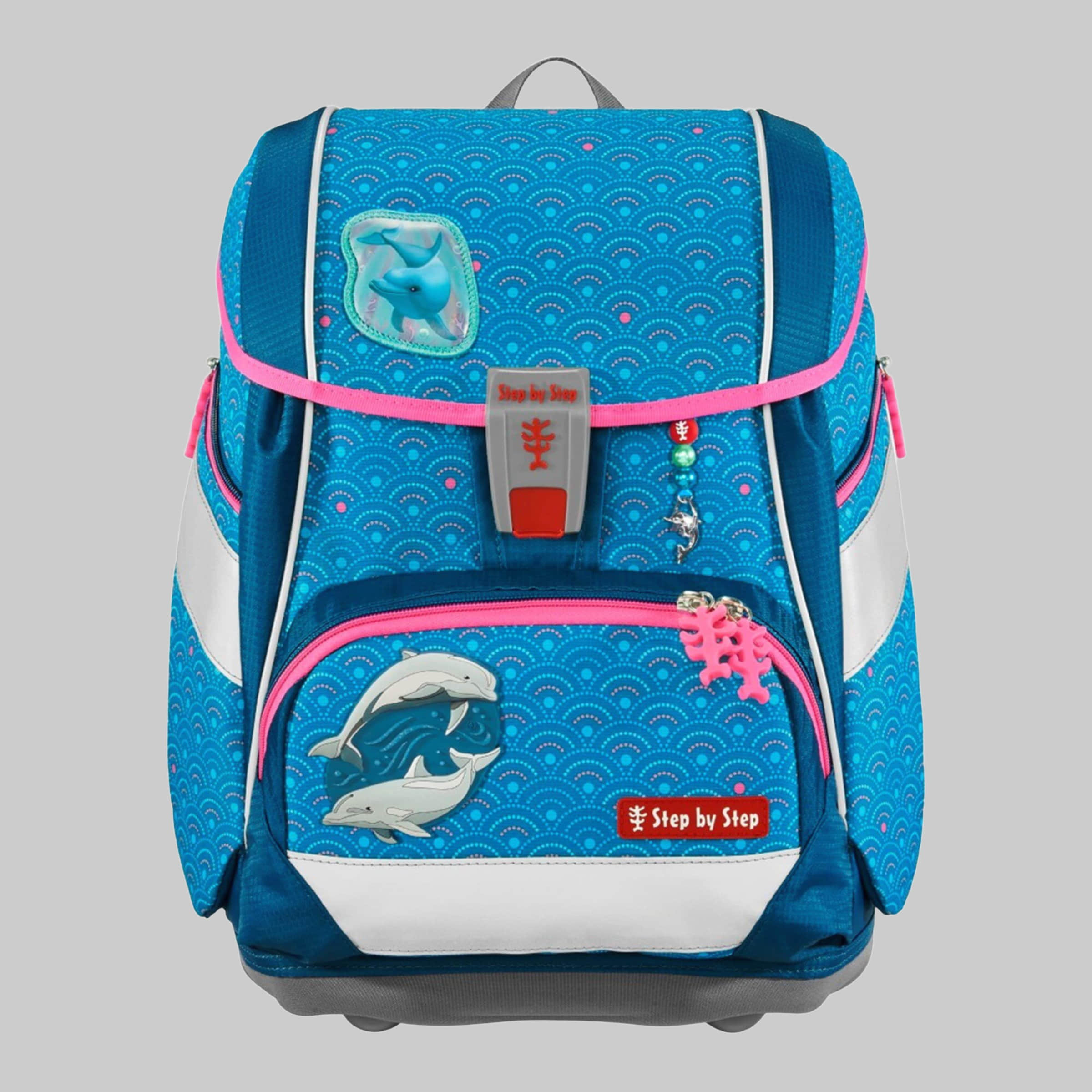 Step by Step Step by Step Schulranzen 2IN1 PLUS, 6-teilig (5-tlg) Dolphin Pi Spielzeug