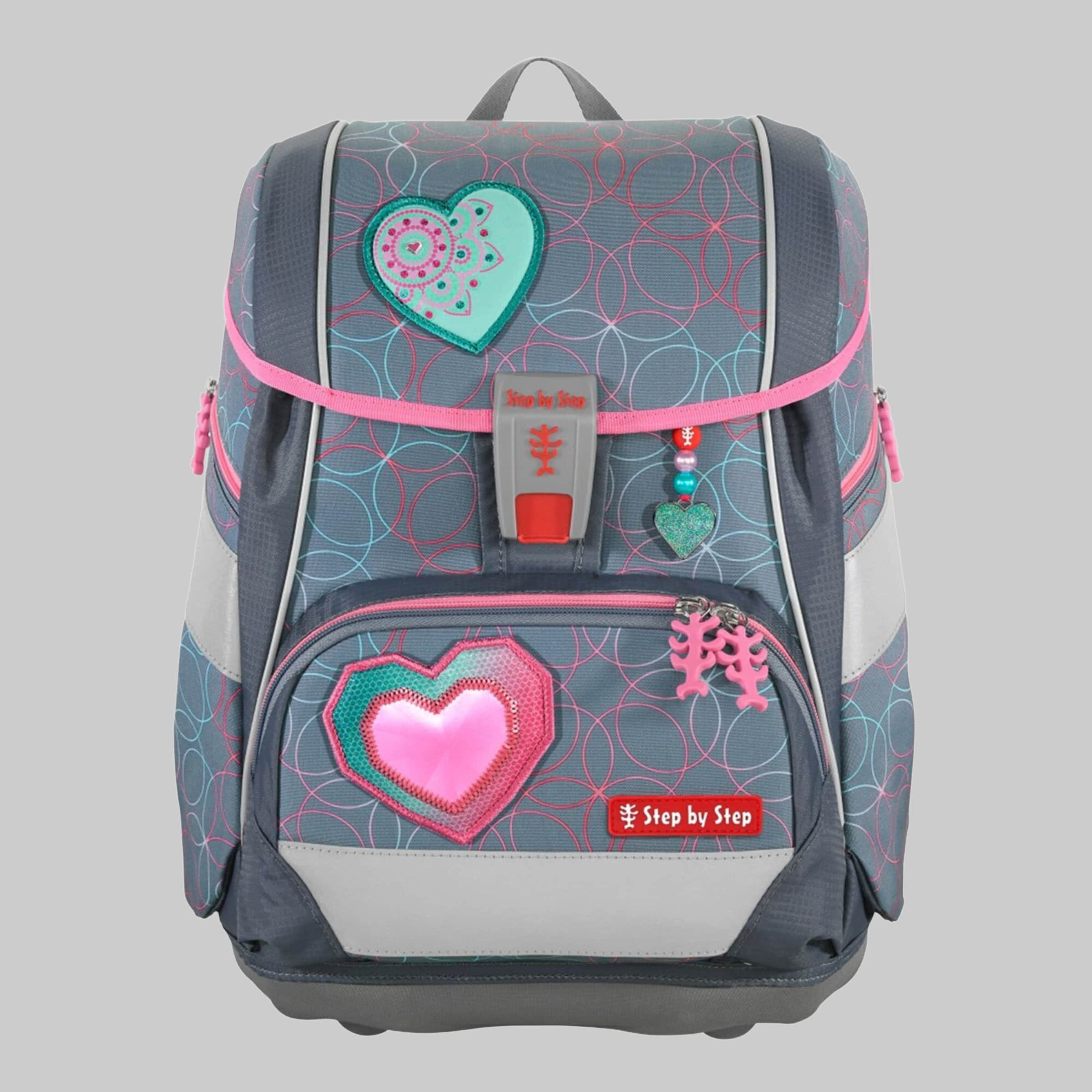 Step by Step Step by Step Schulranzen 2IN1 PLUS, 6-teilig (5-tlg) Glitter He Spielzeug