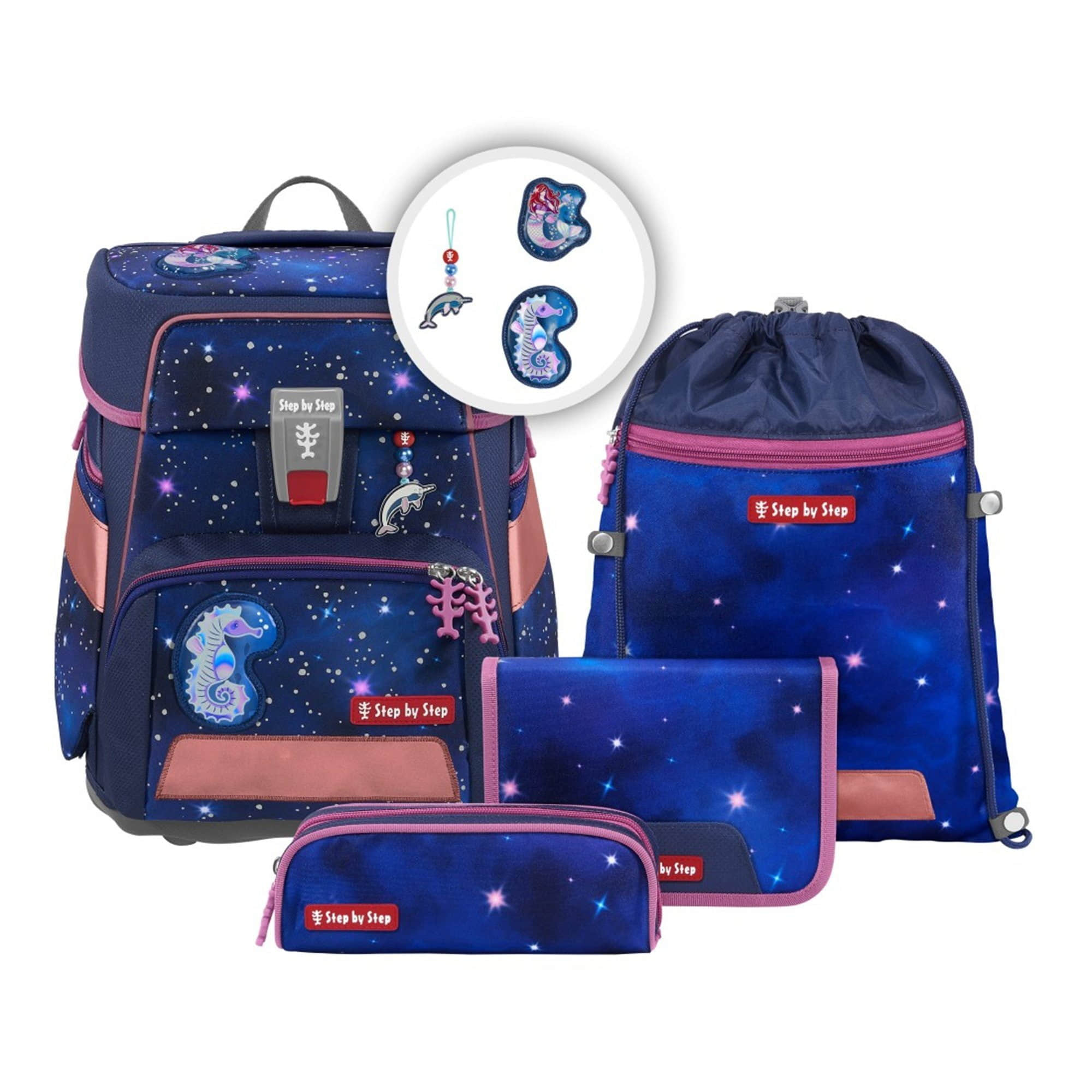 Step by Step Spielzeug Step by Step Schulranzen SPACE, 5-teilig (5-tlg) Star Seaho