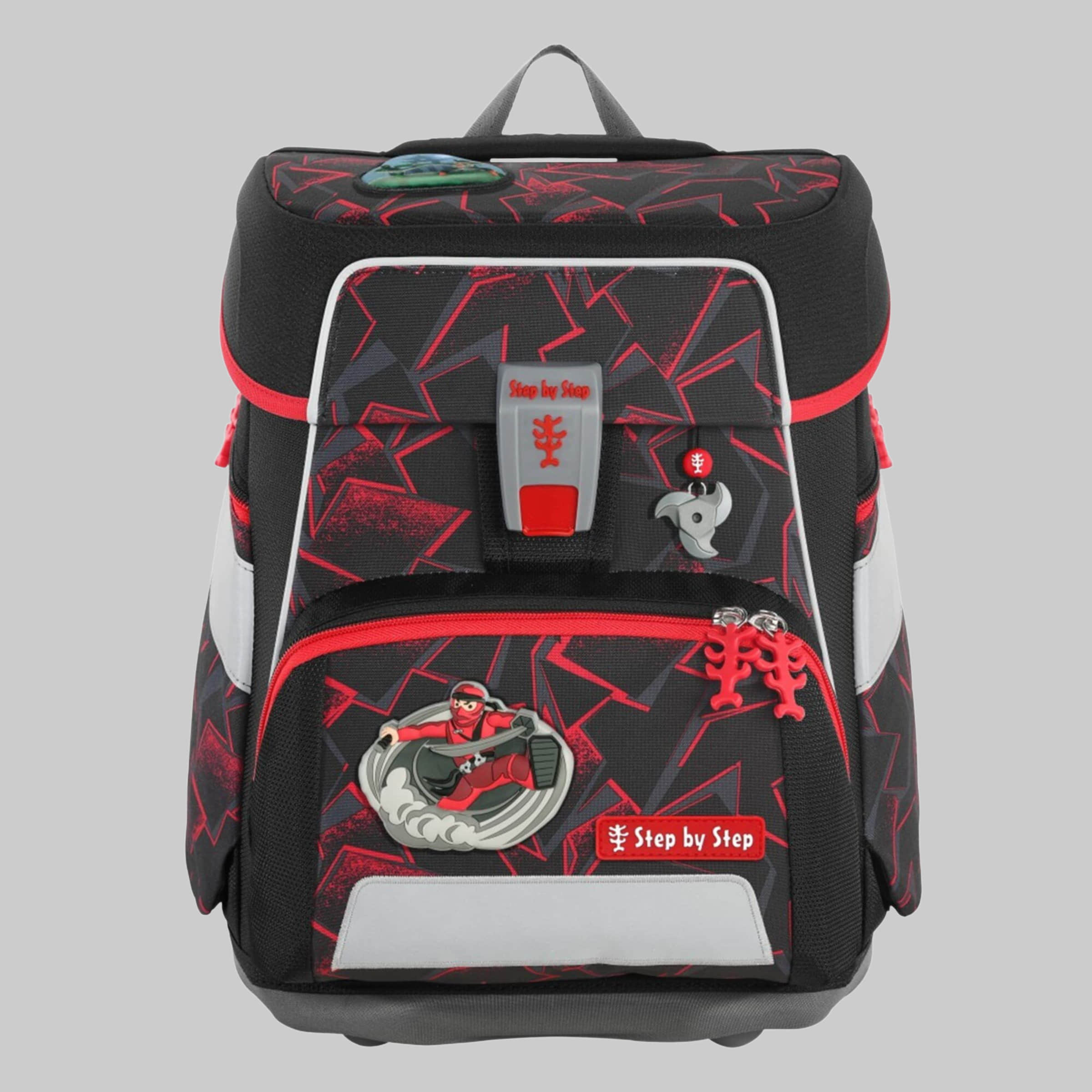 Step by Step Schulranzen SPACE, 5-teilig (5-tlg) Ninja Yuma Step by Step Spielzeug