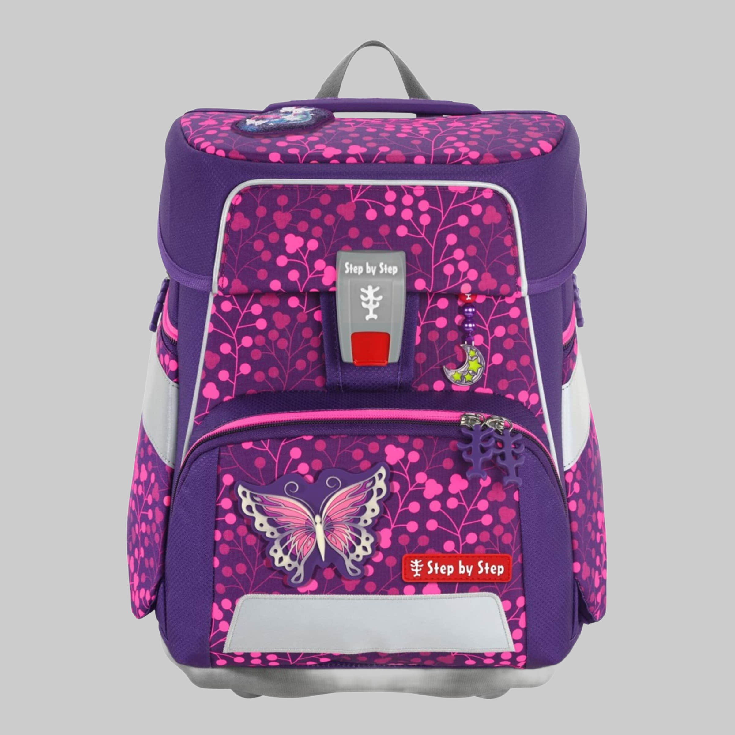 Spielzeug Step by Step Step by Step Schulranzen SPACE, 5-teilig (5-tlg) Butterfly