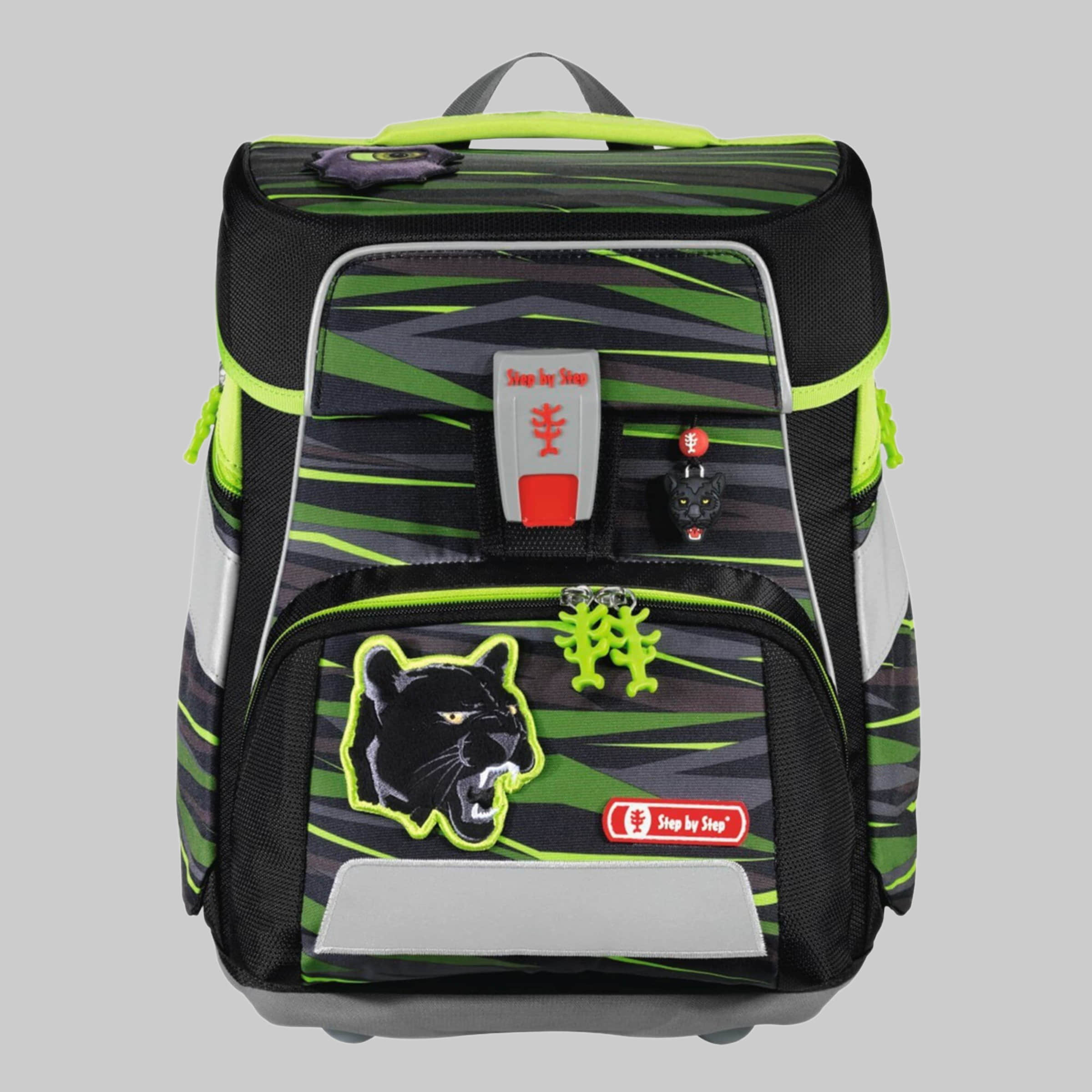 Step by Step Schulranzen SPACE, 5-teilig (5-tlg) Wild Cat C Step by Step Spielzeug