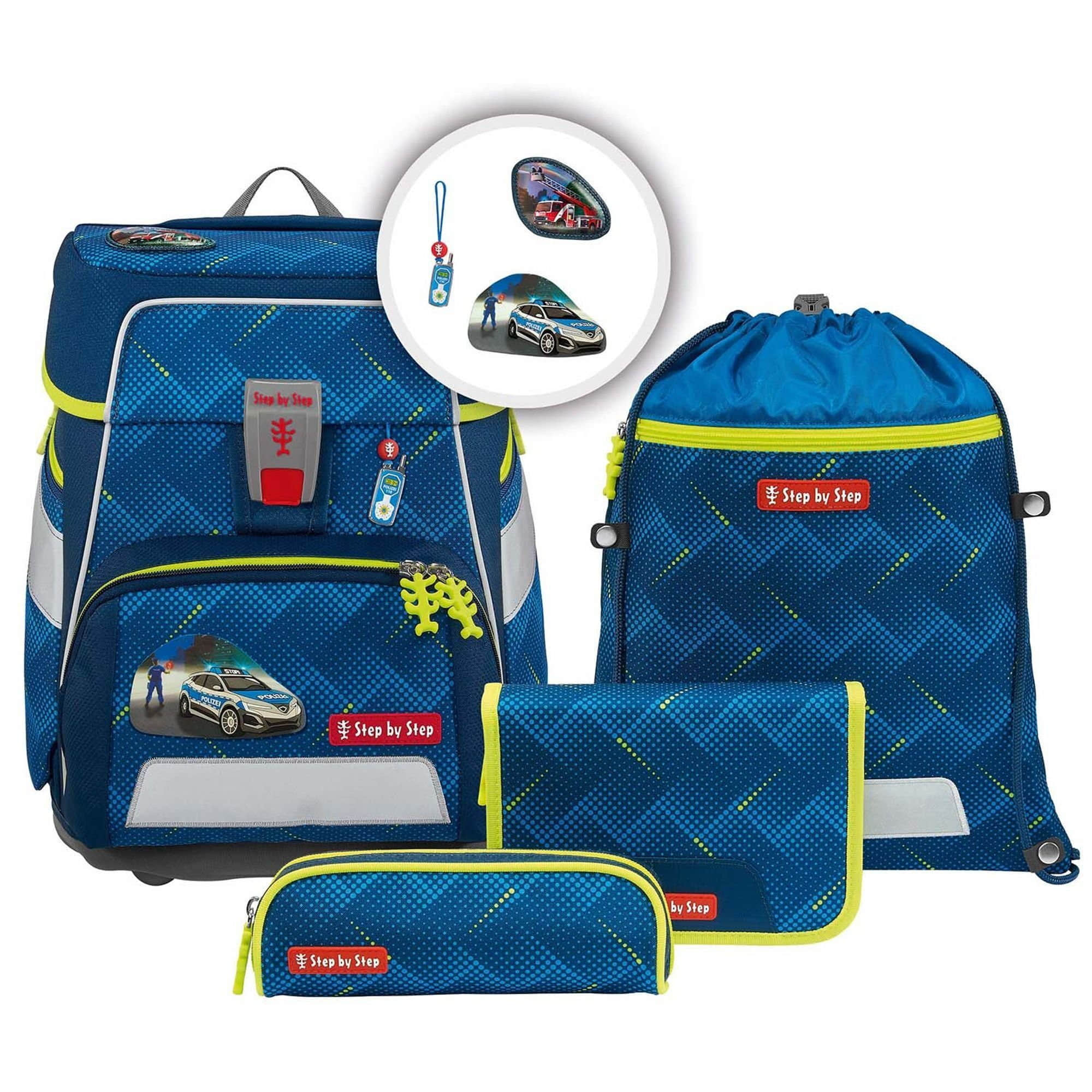 Step by Step Step by Step Space School Bag Set (5-Piece) - Grows with Your Child! Hero Tom Spielzeug