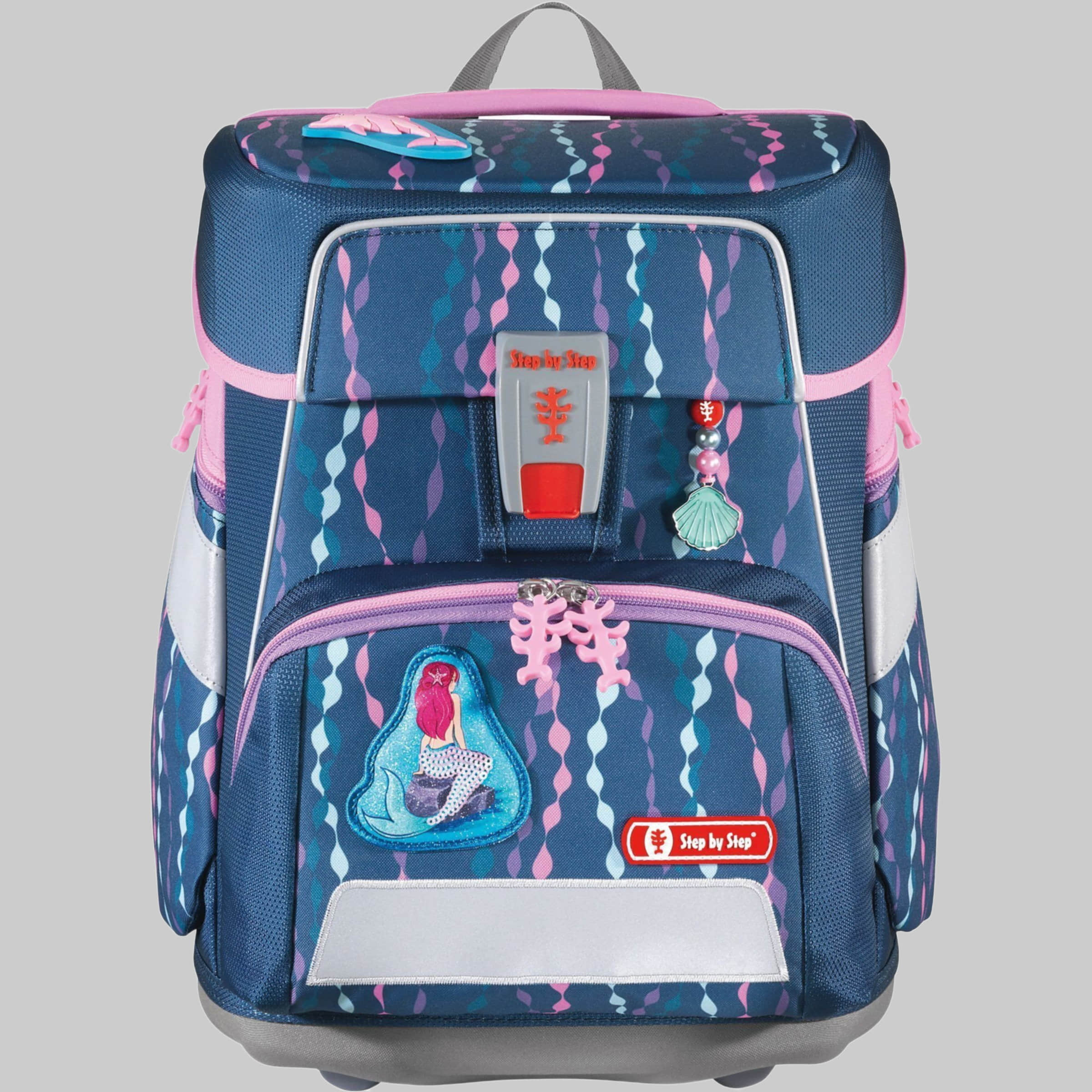 Spielzeug Step by Step Step by Step Space School Bag Set (5-Piece) - Grows with Your Child! Mermaid