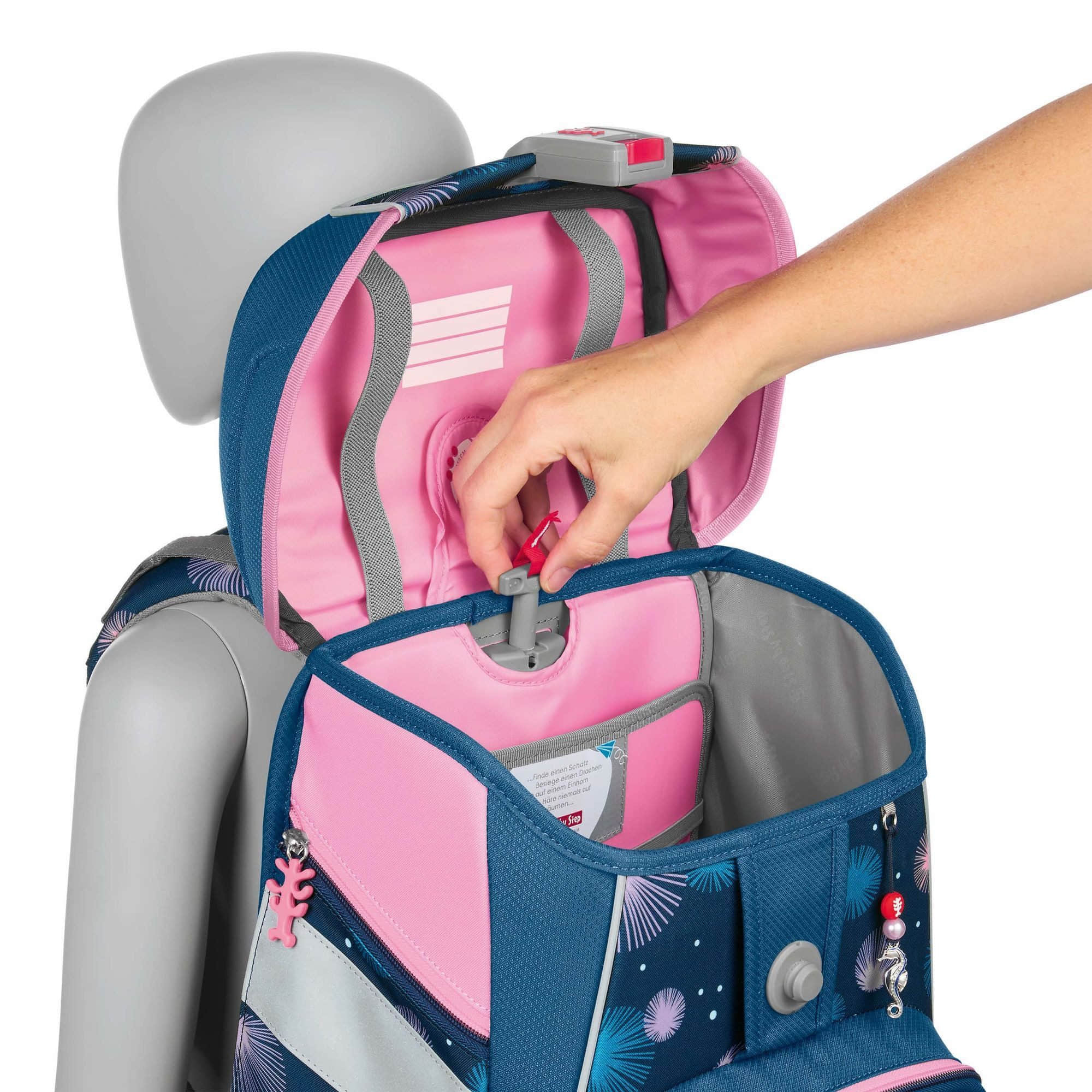 Step by Step Spielzeug Step by Step Space School Bag Set (5-Piece) - Grows with Your Child! Mermaid De