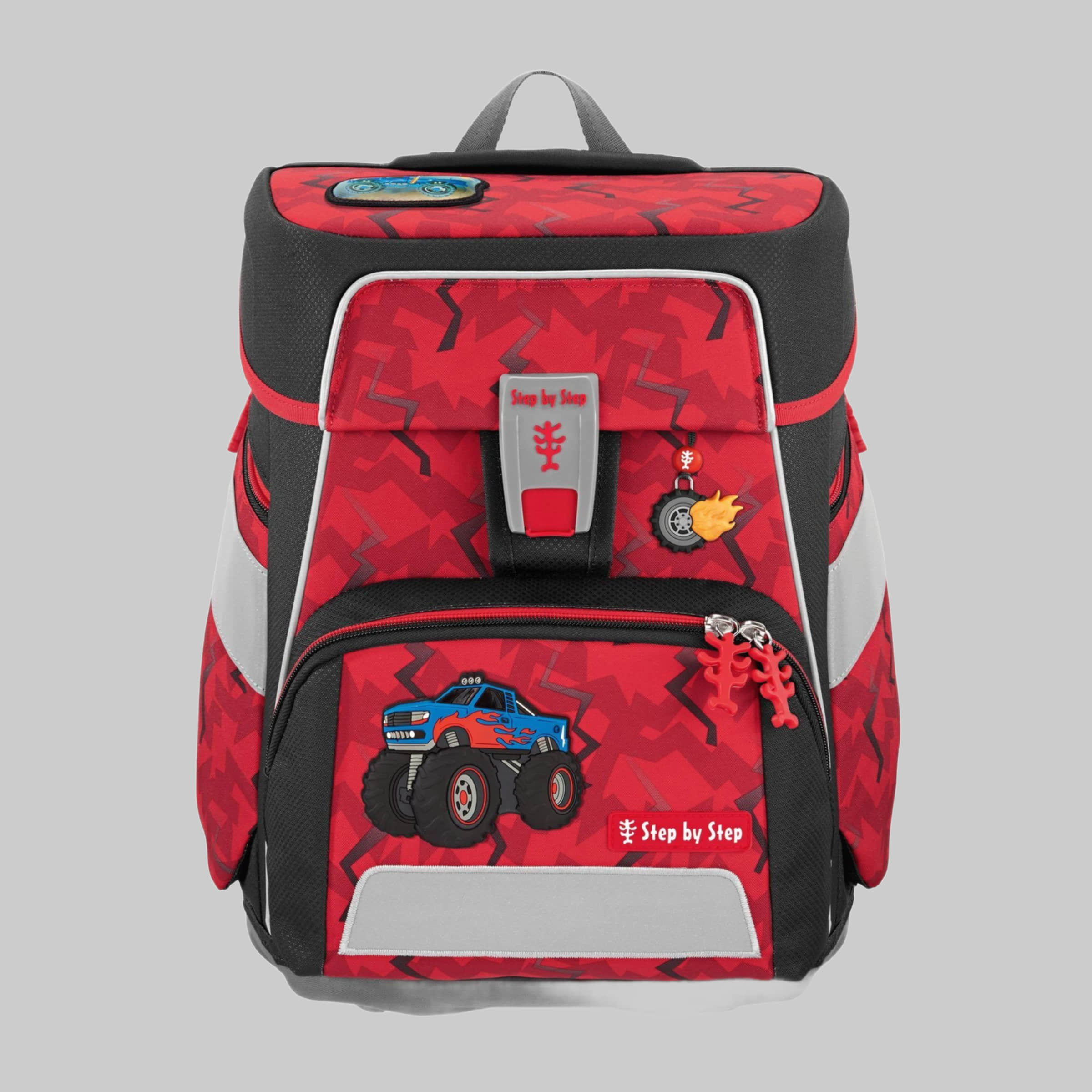 Spielzeug Step by Step Step by Step Space School Bag Set (5-Piece) - Grows with Your Child! Monster Tr