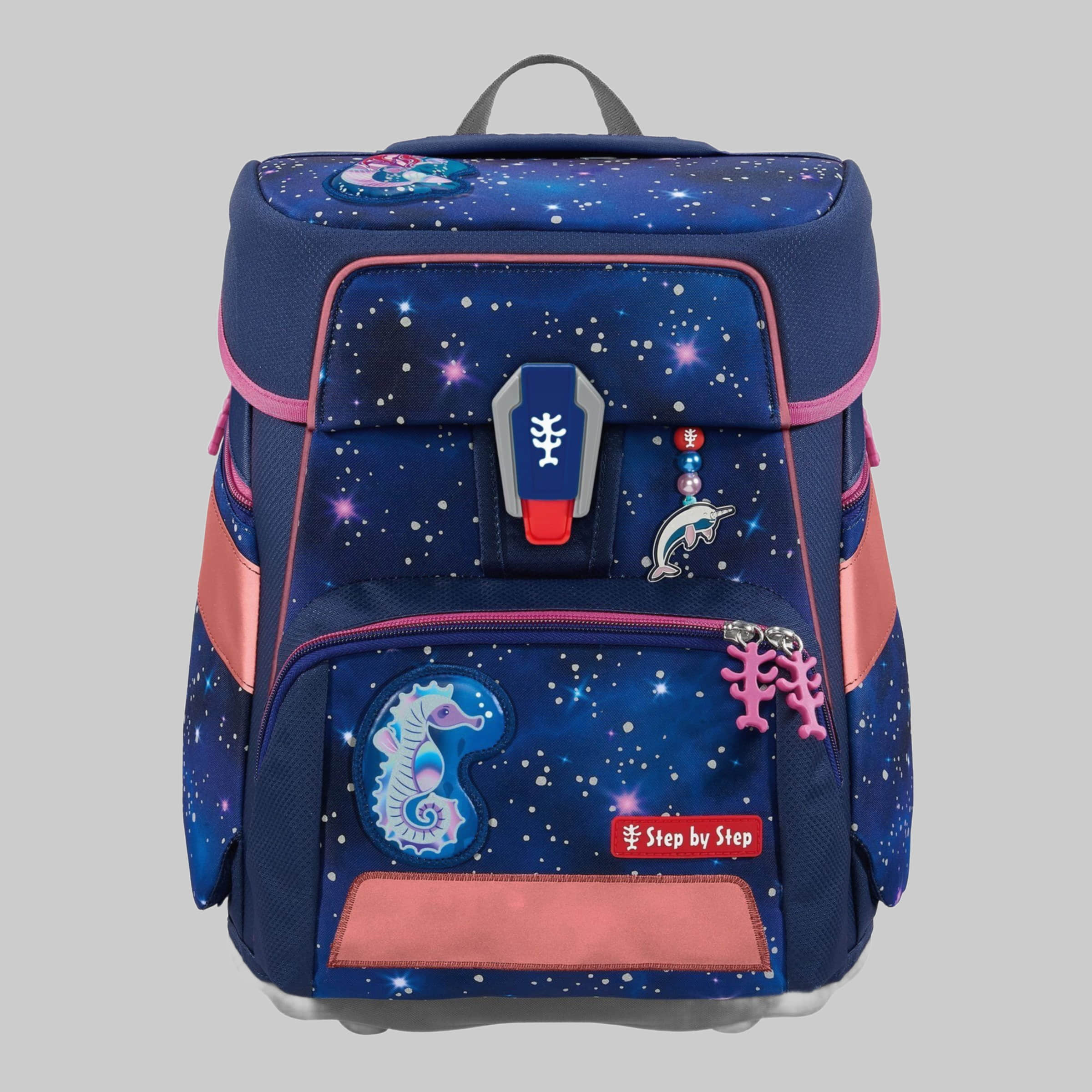 Step by Step Spielzeug Step by Step Space School Bag Set (5-Piece) - Grows with Your Child! Star Seaho