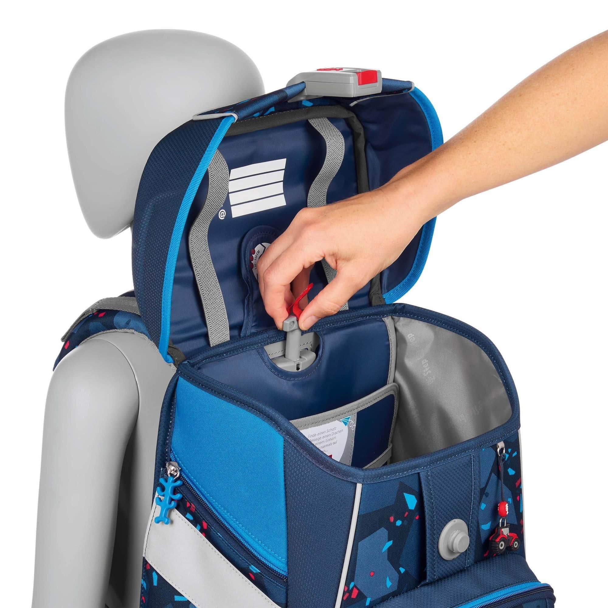 Step by Step Step by Step Space School Bag Set (5-Piece) - Grows with Your Child! Tractor Fr Spielzeug