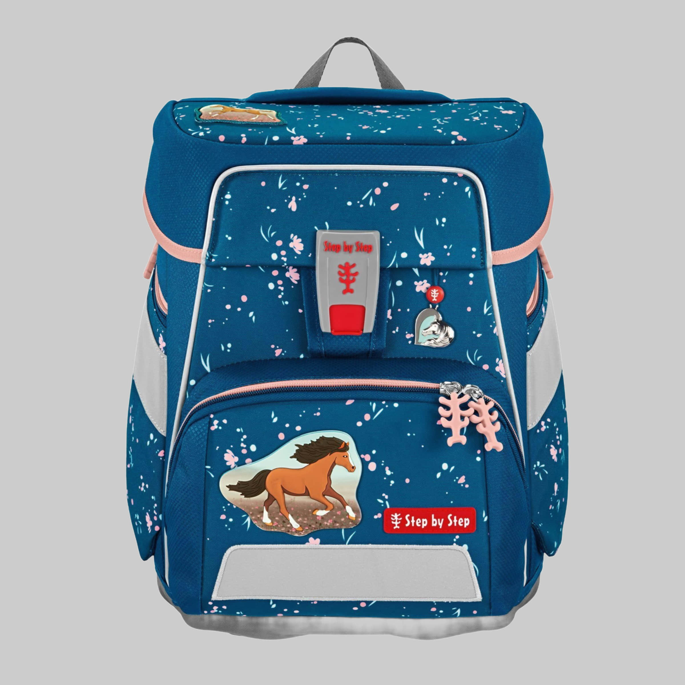 Step by Step Space School Bag Set (5-Piece) - Grows with Your Child! Wild Horse Step by Step Rucksäcke