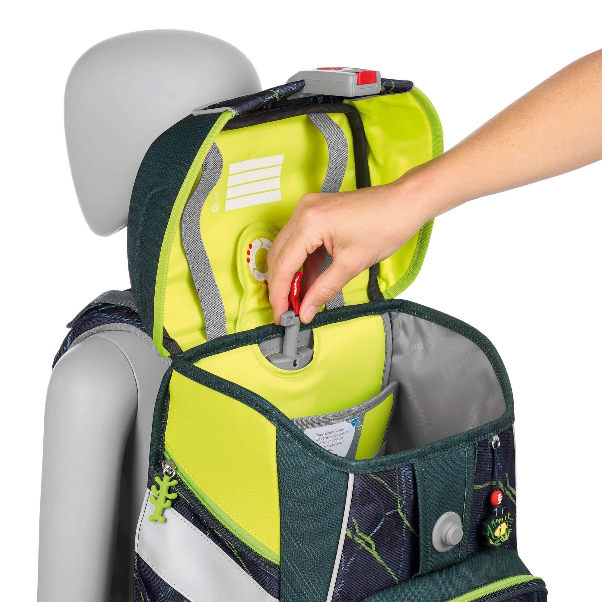 Step by Step Spielzeug Step by Step Space School Bag Set (5-Piece) - Grows with Your Child! Danger Cat