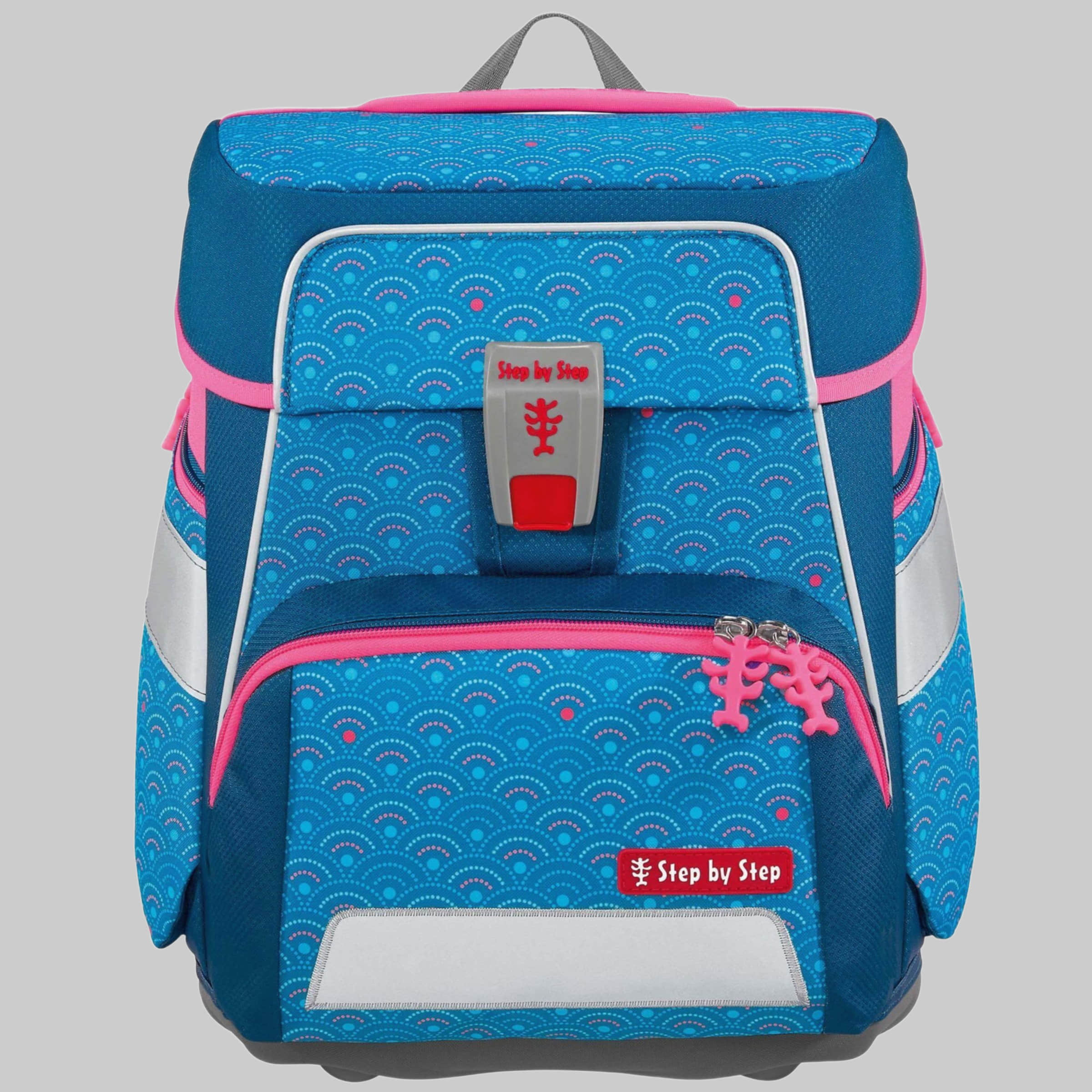 Step by Step Spielzeug Step by Step Space School Bag Set (5-Piece) - Grows with Your Child! Dolphin Pi