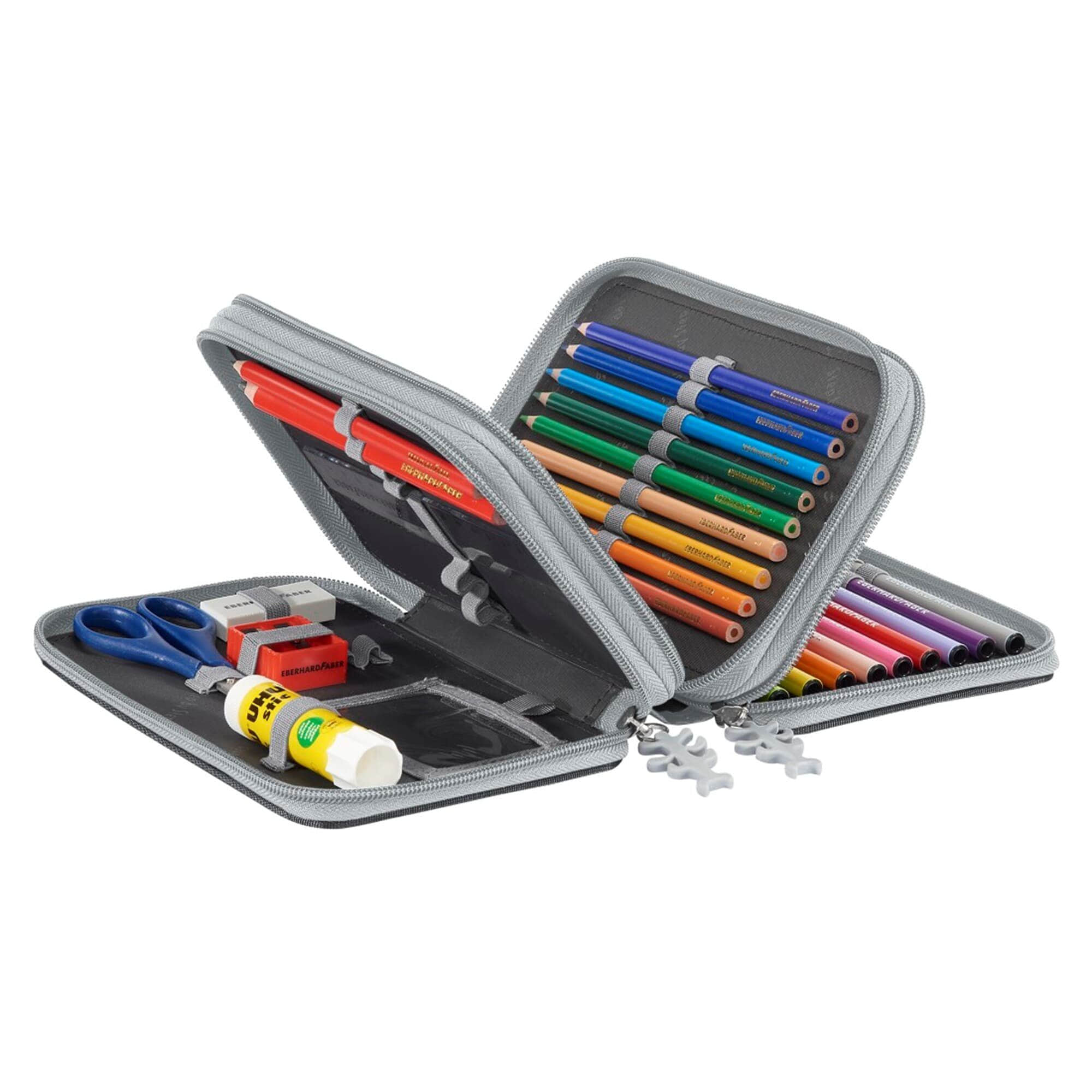 Step by Step XXL Pencil Case - 43-Piece Art Supply Set Dragon Drako Ausstattung & Pflege Step by Step