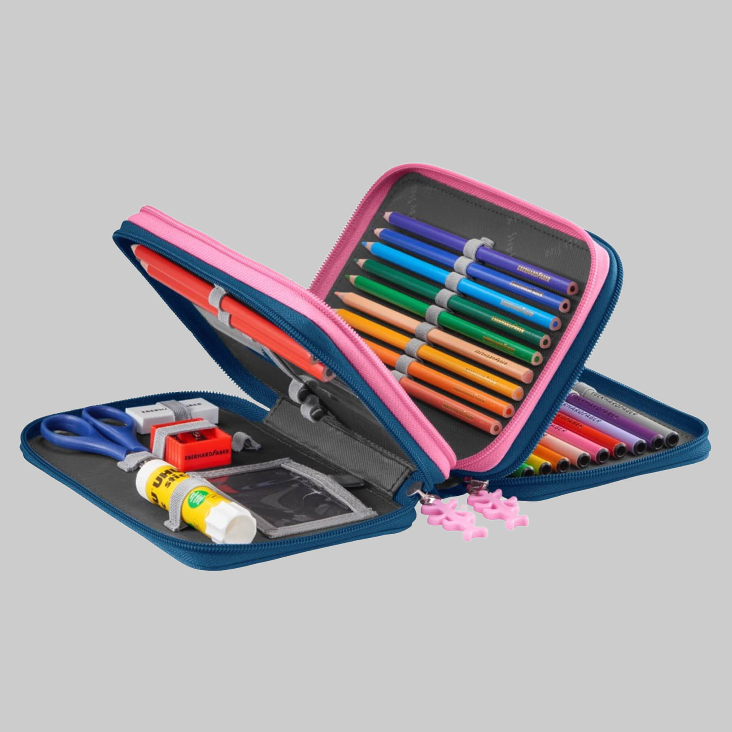 Step by Step XXL Pencil Case - 43-Piece Art Supply Set Horse Lima Step by Step Ausstattung & Pflege