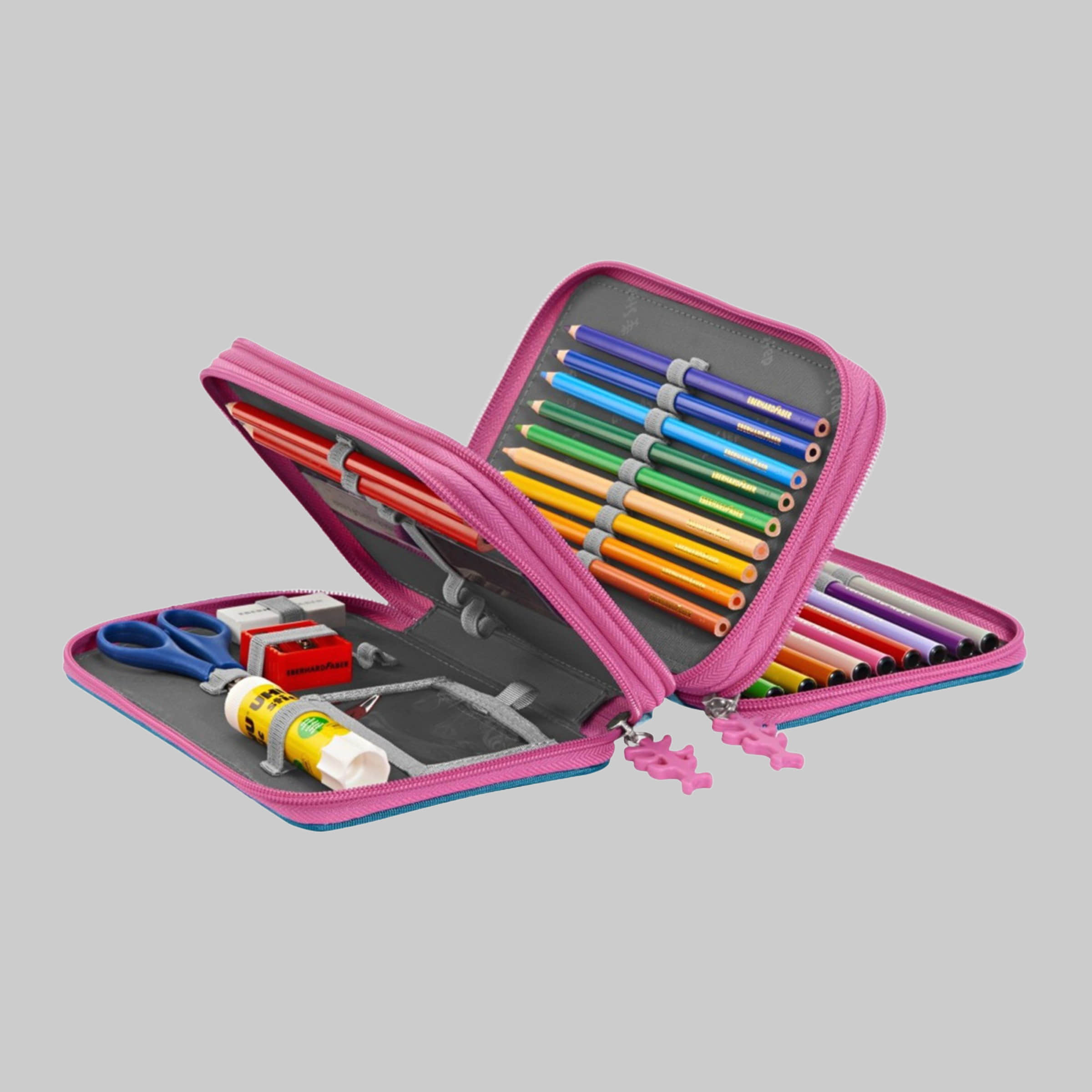 Step by Step XXL Pencil Case - 43-Piece Art Supply Set Mermaid Lola Step by Step Ausstattung & Pflege