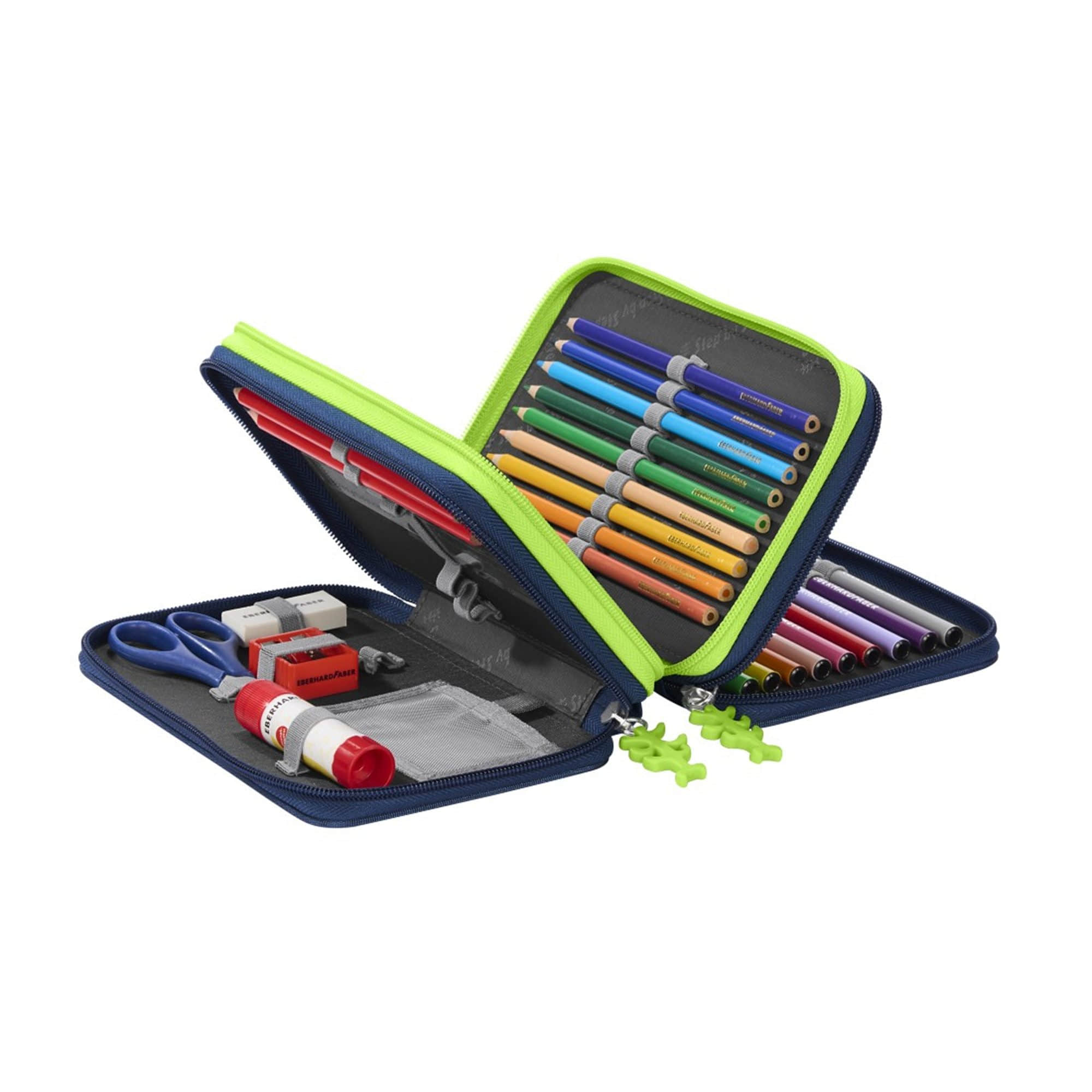 Step by Step Step by Step XXL Pencil Case - 43-Piece Art Supply Set Starship G Ausstattung & Pflege