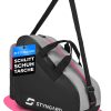 Sportaccessoires Styngard Styngard Montreal Sport Bag - Ice Skate & Inline Skate Bag | Men & Women Schwarz-Pink