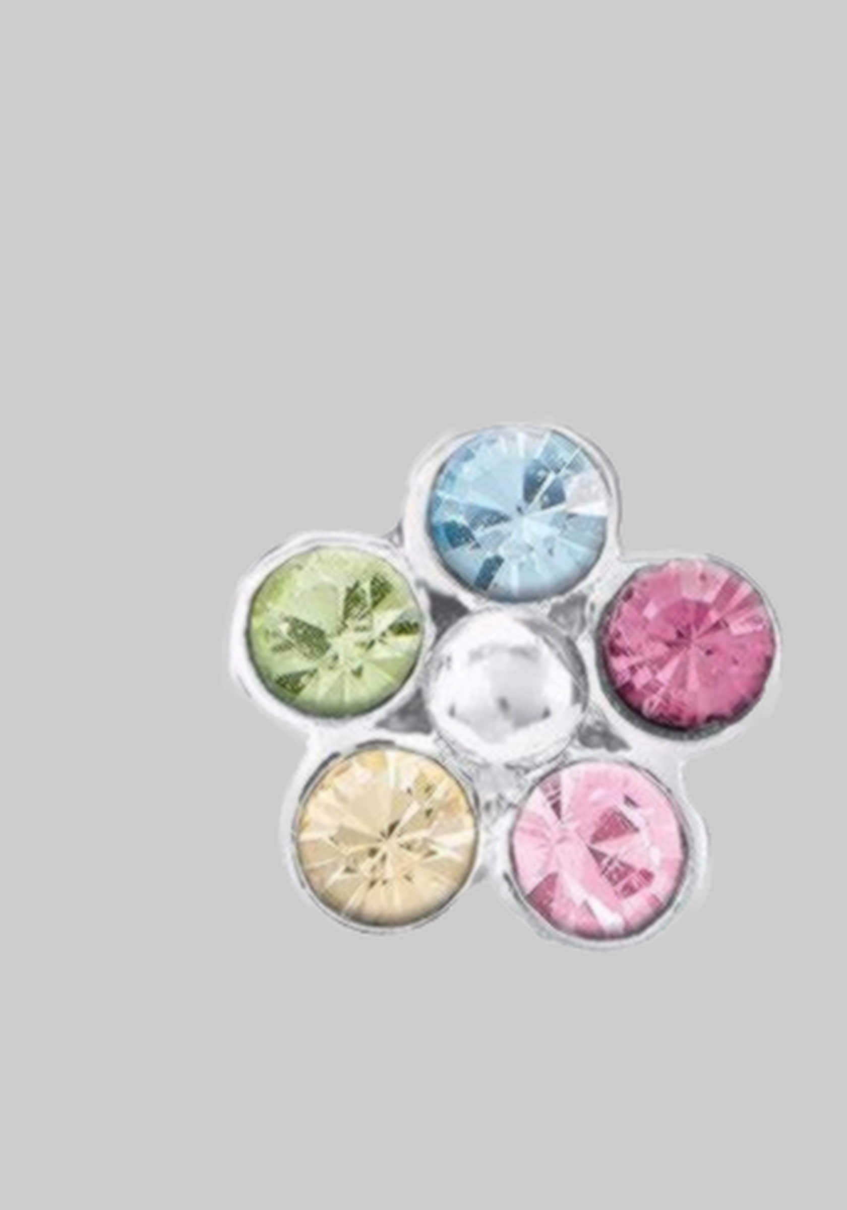 Swarovski Crystal Flower Stud Earrings for Children | Amore Design Amor myToys