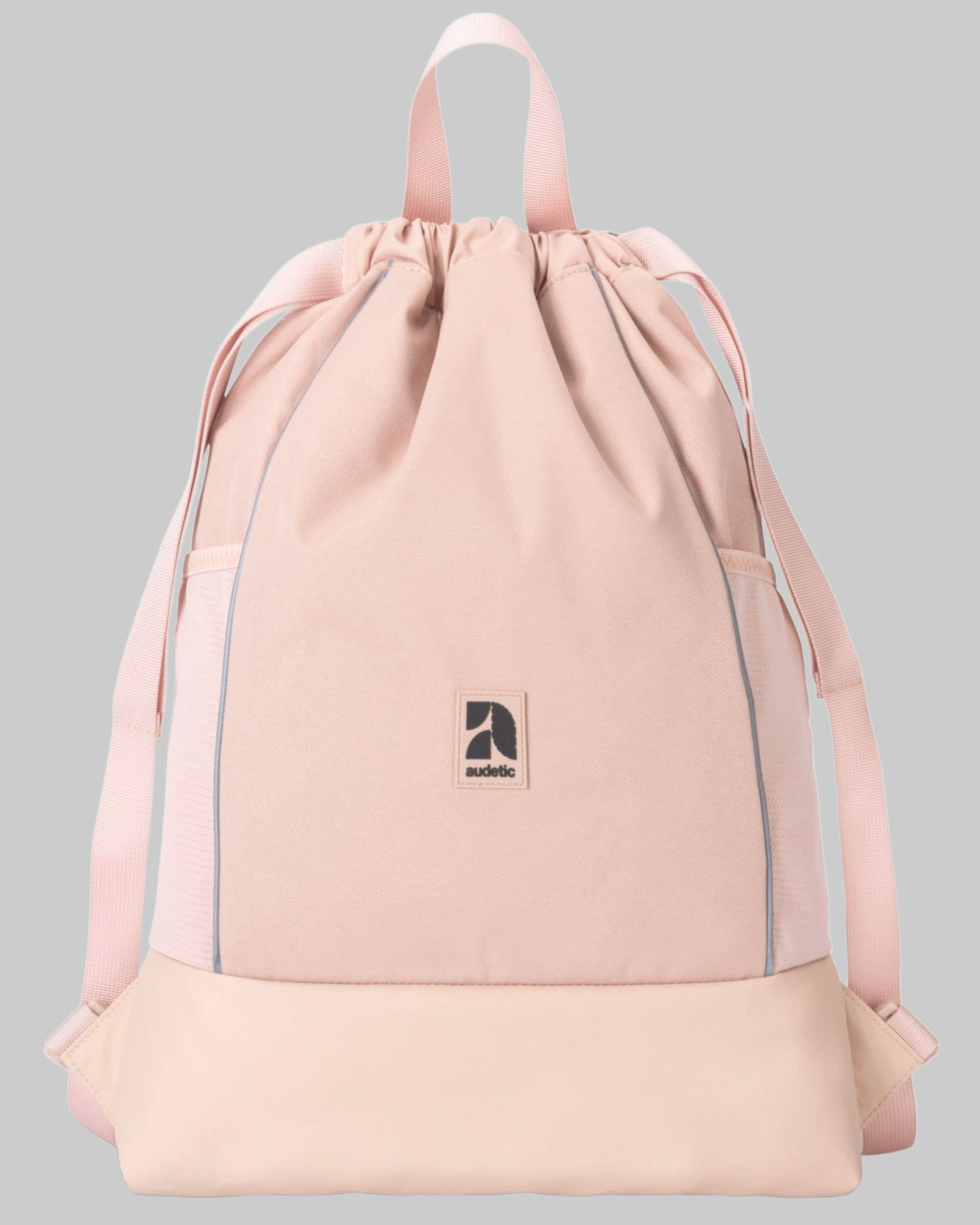 audetic Turnbeutel FIT: Recycled Gym Bag for Kids, Teens & Adults Rosa Spielzeug Audetic