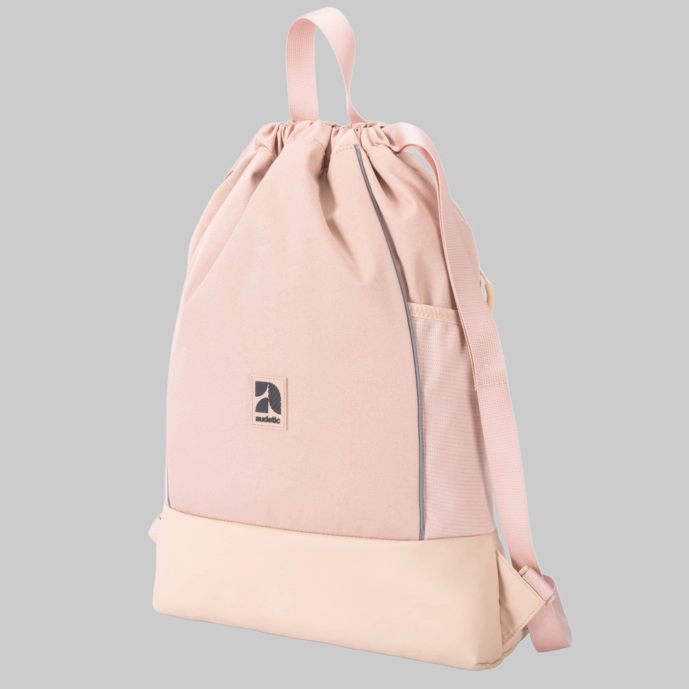 audetic Turnbeutel FIT: Recycled Gym Bag for Kids, Teens & Adults Rosa Spielzeug Audetic