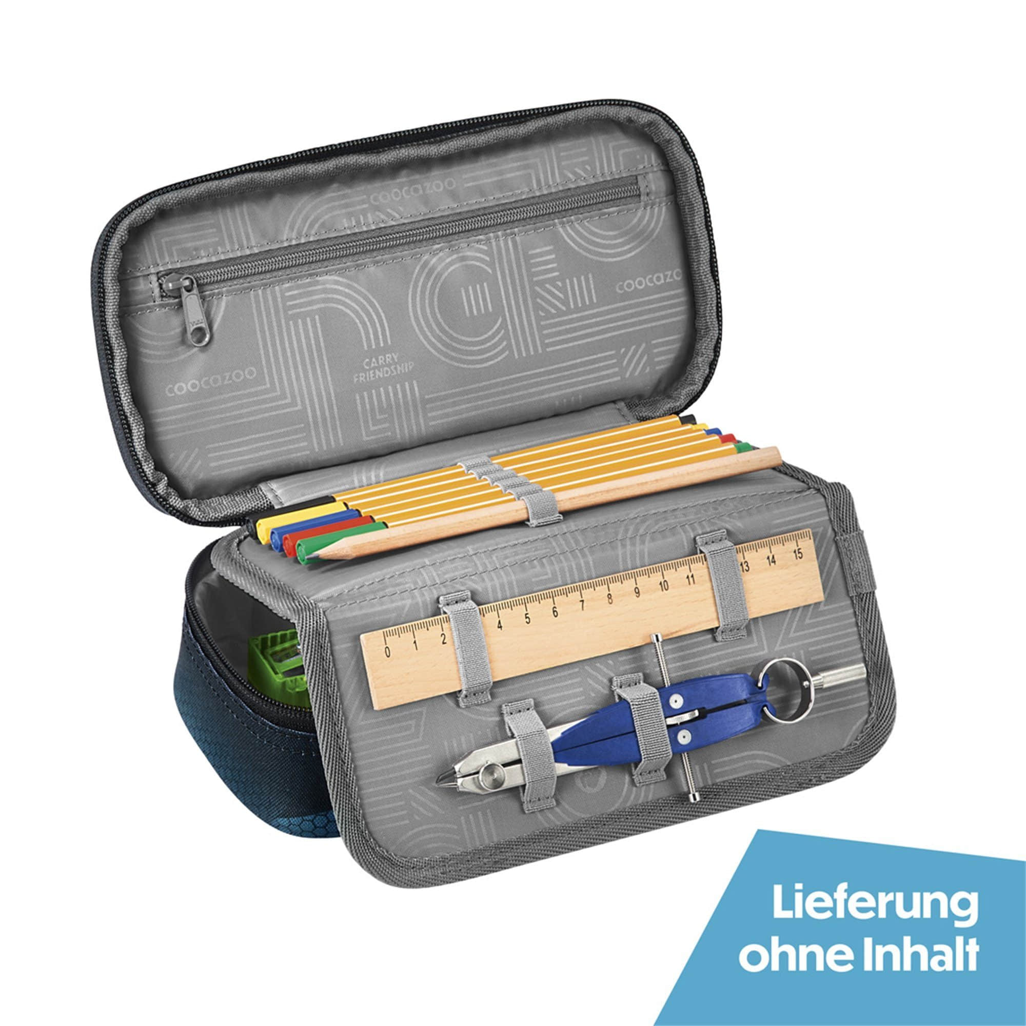 coocazoo Ausstattung & Pflege coocazoo Pencil Case - Organizer, 1-Compartment Electric Ice