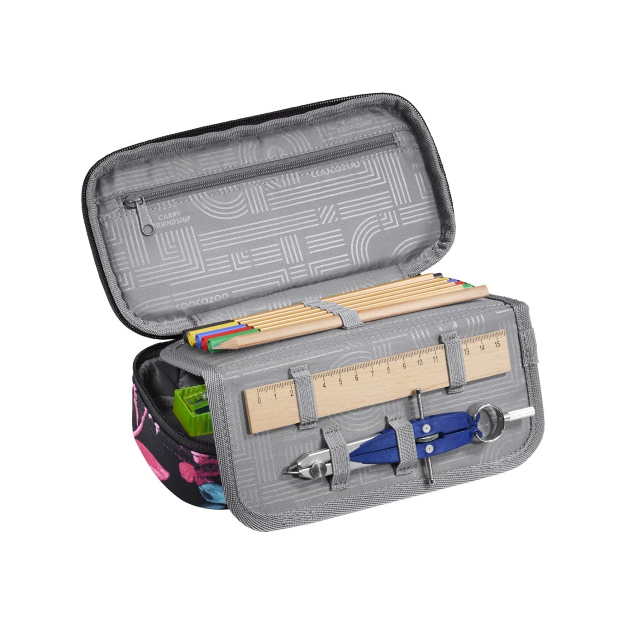 Ausstattung & Pflege coocazoo coocazoo Pencil Case - Organizer, 1-Compartment Floral Art