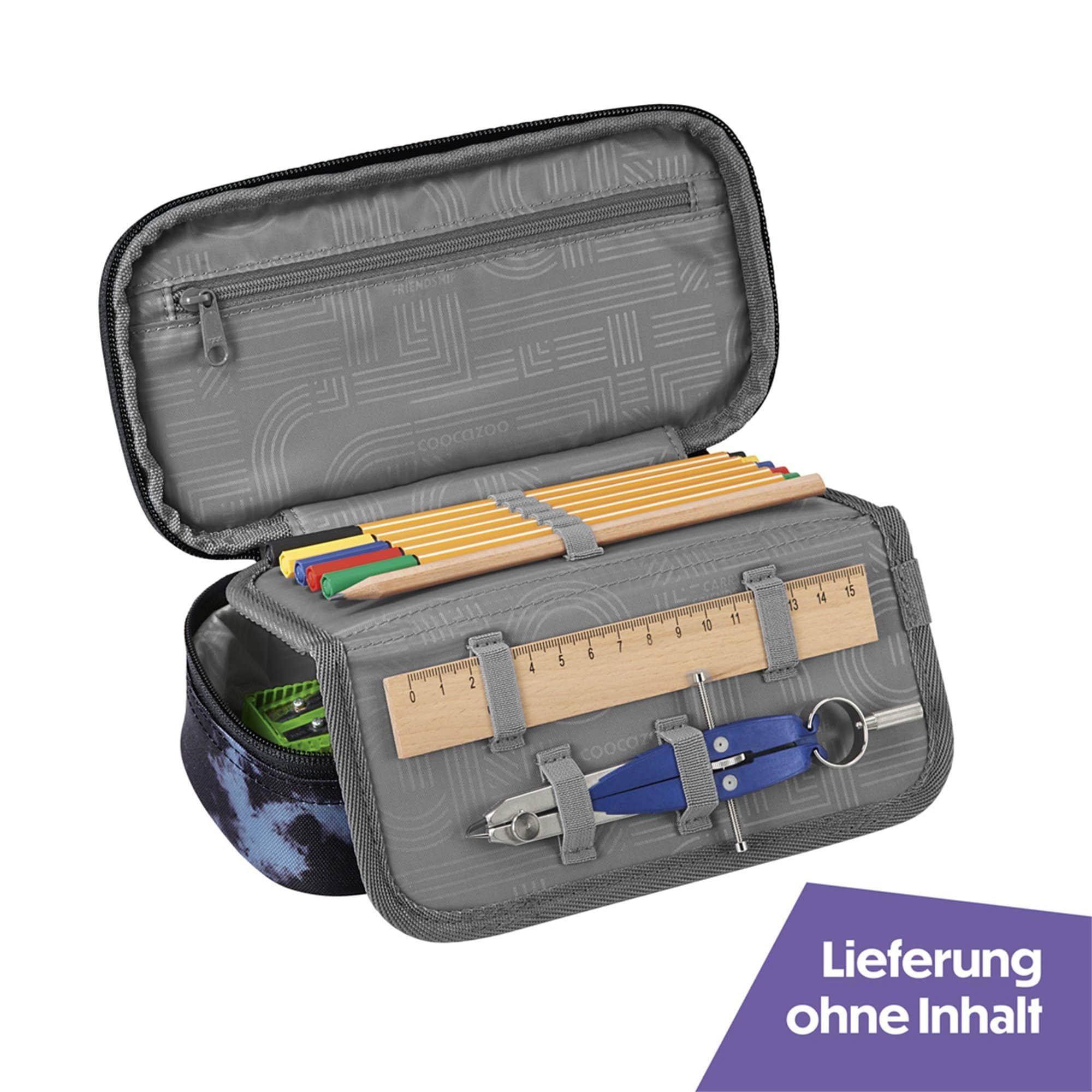 Ausstattung & Pflege coocazoo coocazoo Pencil Case - Organizer, 1-Compartment Midnight D