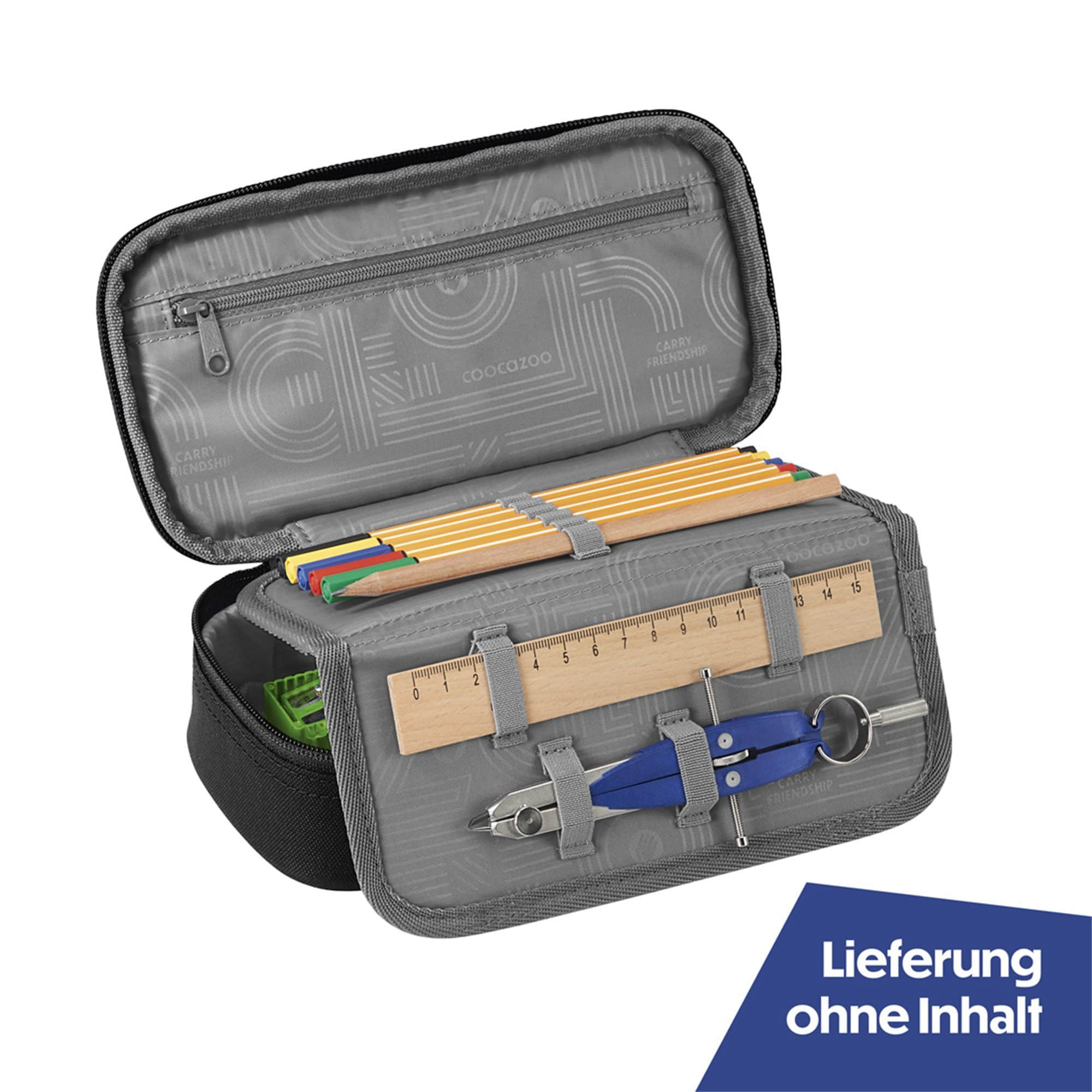 coocazoo Pencil Case - Organizer, 1-Compartment Blazing Fire Ausstattung & Pflege coocazoo