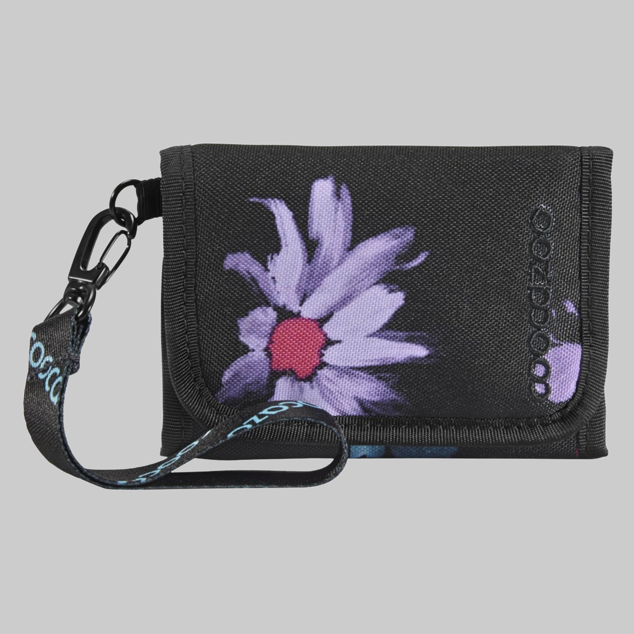 coocazoo coocazoo Wallet with Viewing Window - Stylish School Wallet Floral Art Mädchenmode