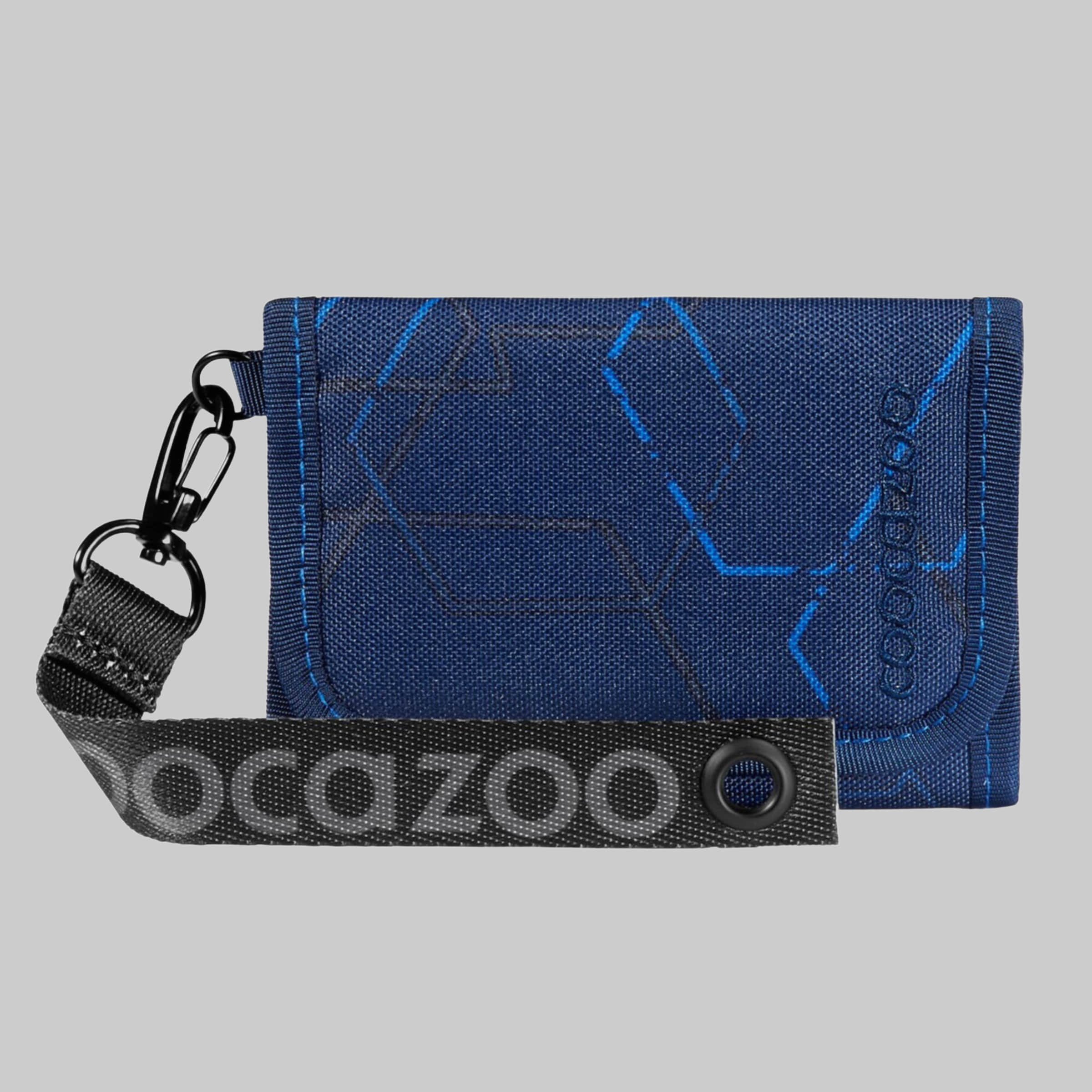 Geldbörsen coocazoo coocazoo Wallet with Viewing Window - Stylish School Wallet Blue Motion
