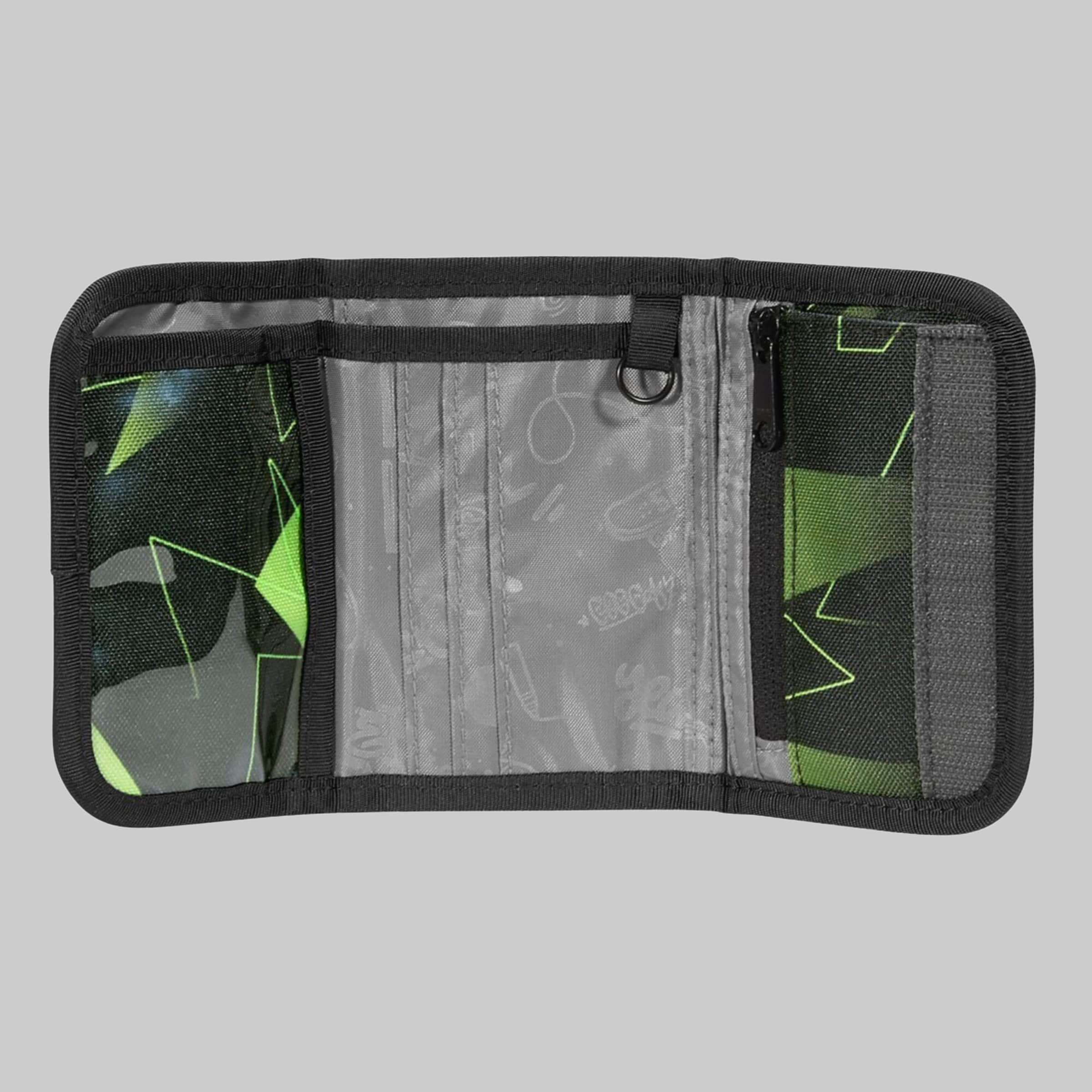 coocazoo Wallet with Viewing Window - Stylish School Wallet Lime Flash coocazoo Mädchenmode