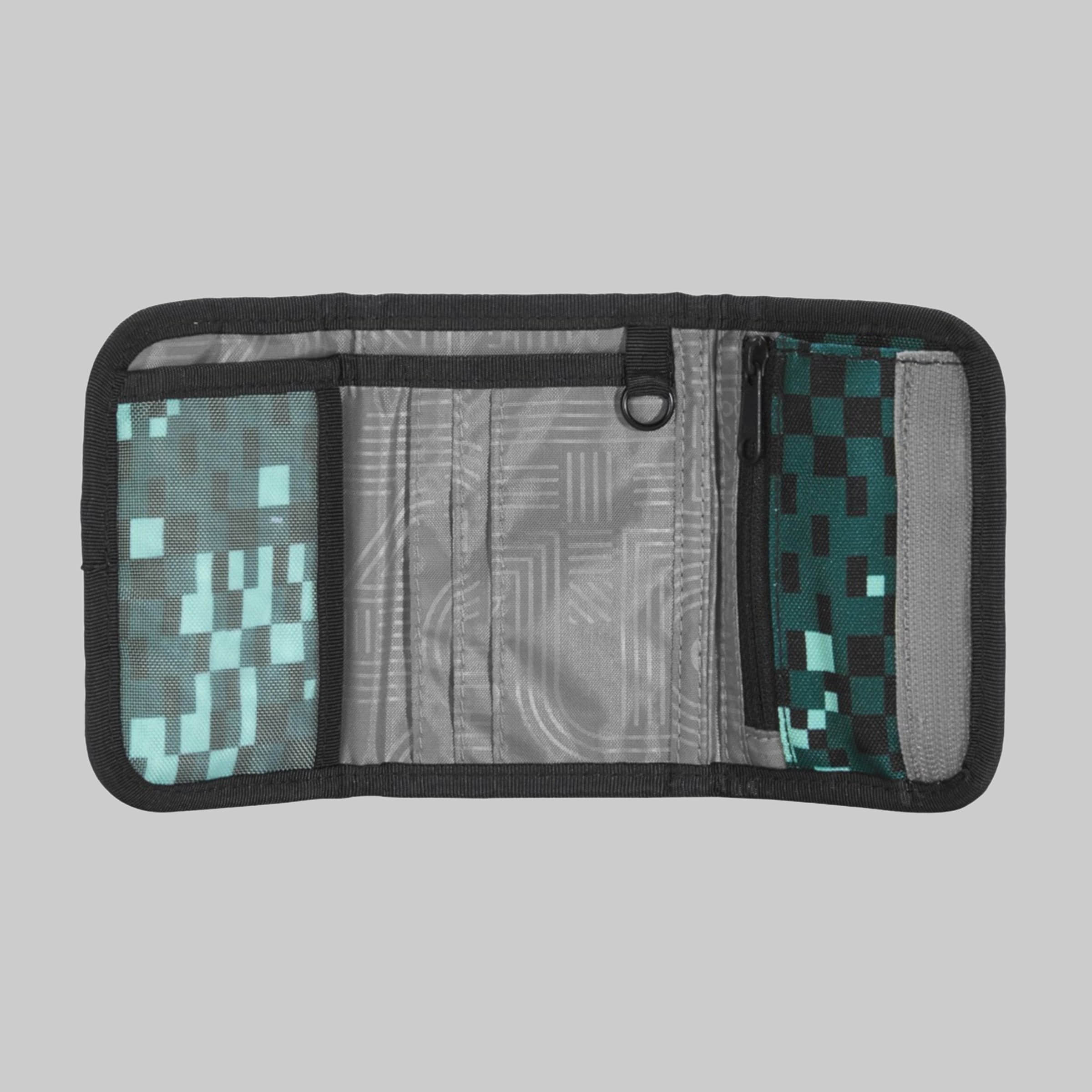 coocazoo Mädchenmode coocazoo Wallet with Viewing Window - Stylish School Wallet Pixel Blox