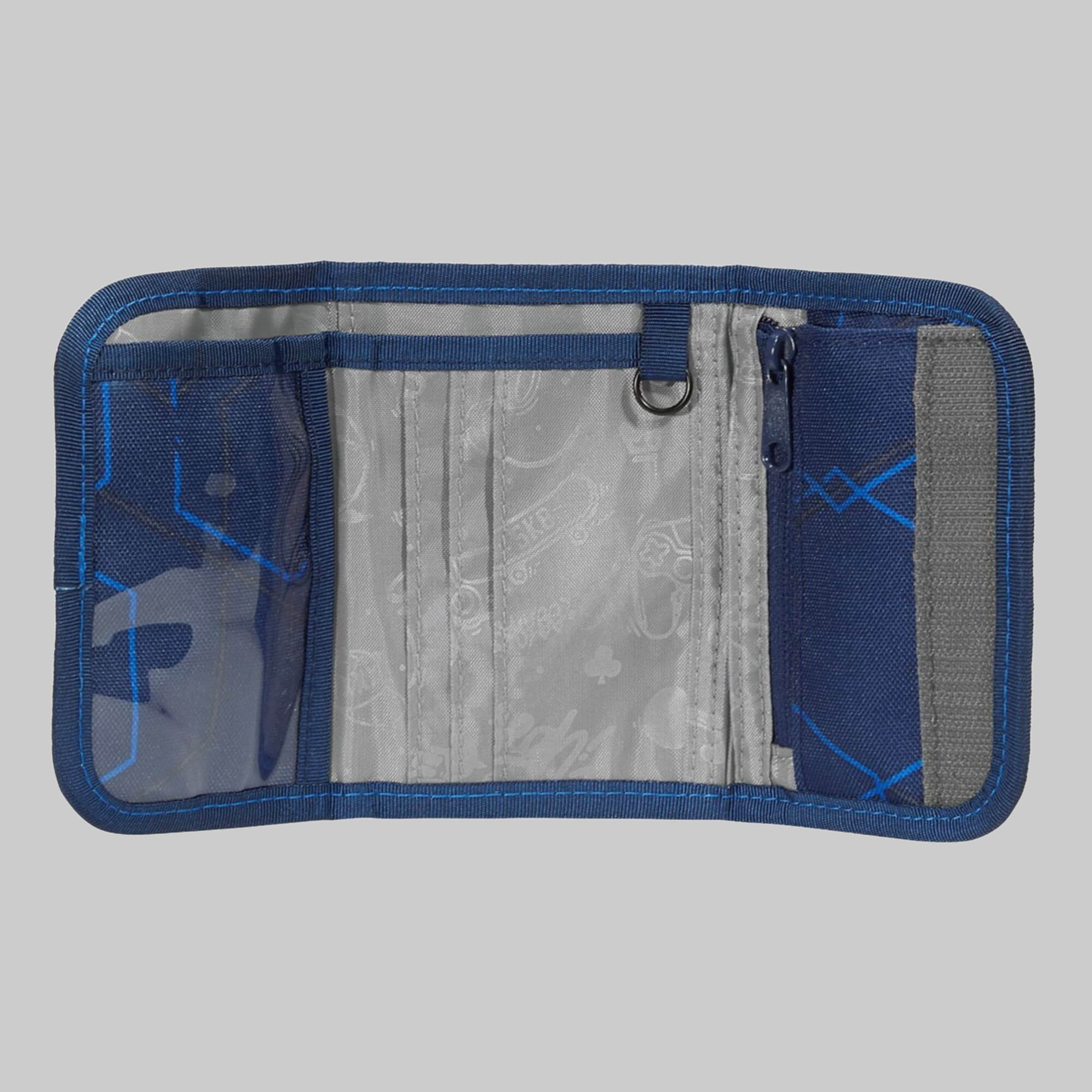 Geldbörsen coocazoo coocazoo Wallet with Viewing Window - Stylish School Wallet Blue Motion