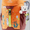 deuter Schmusebär 8L Children's Backpack with Teddy Bear Design mandarine- Spielzeug deuter