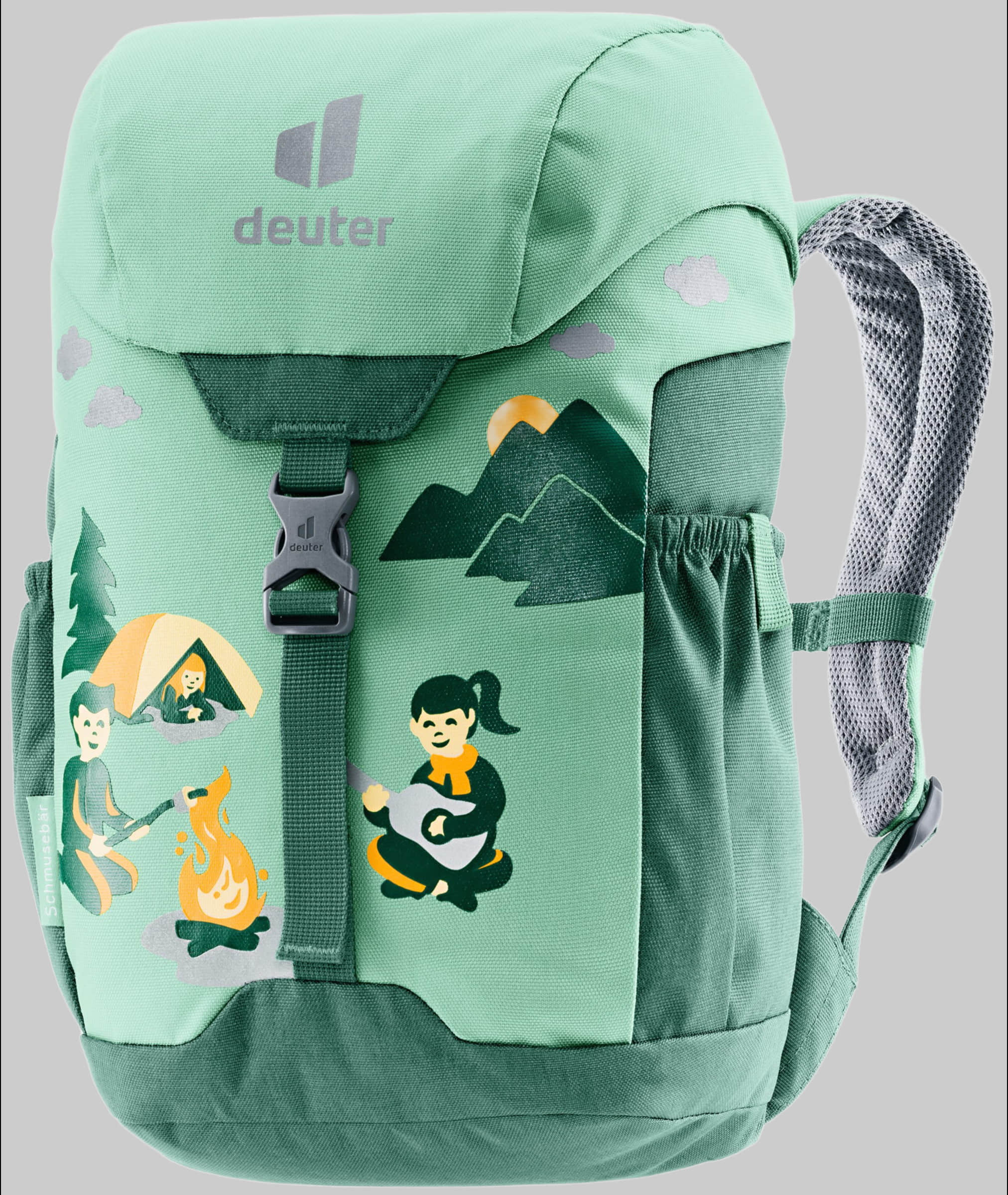 deuter Spielzeug deuter Schmusebär 8L Children's Backpack with Teddy Bear Design spearmint-