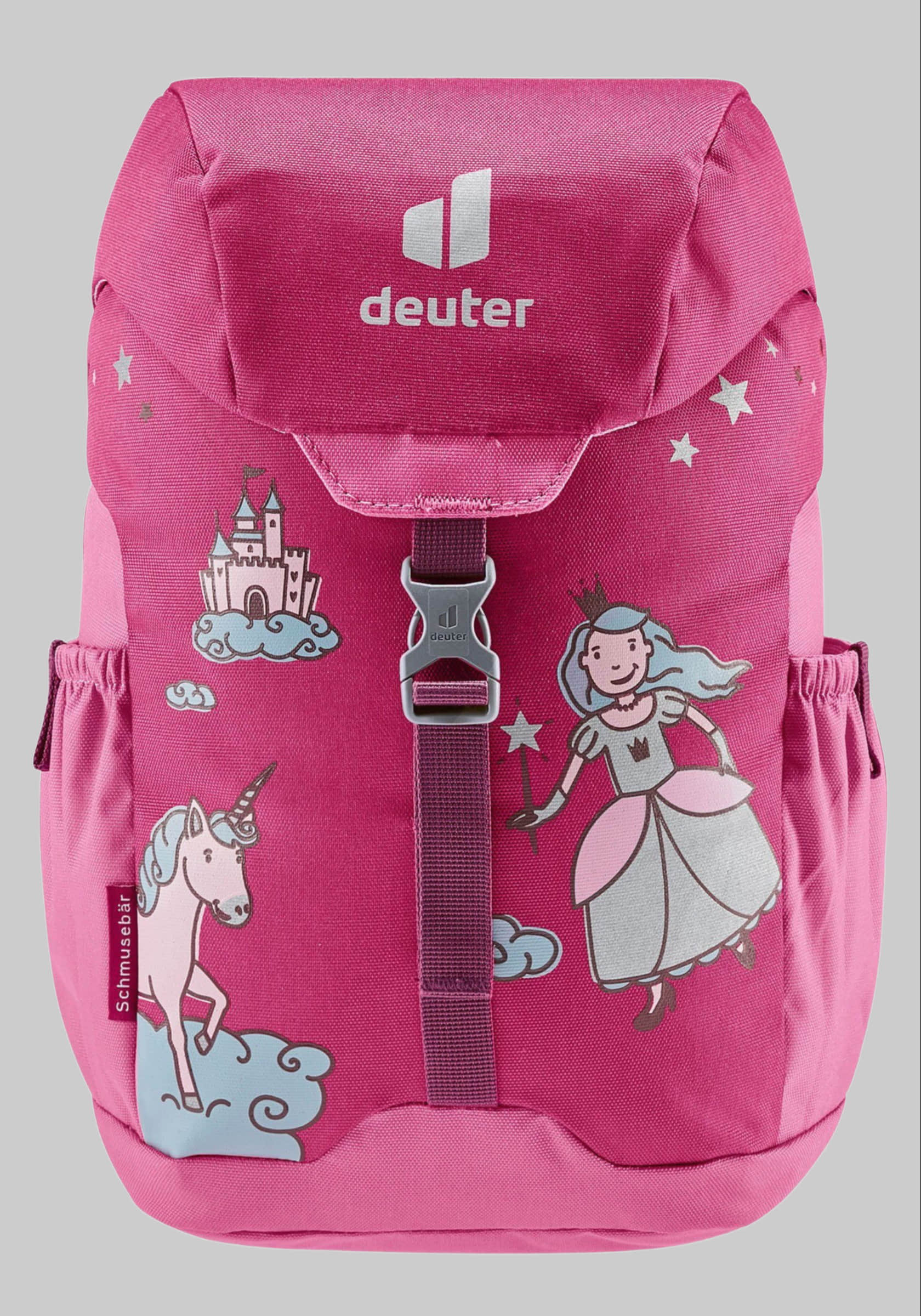 deuter Schmusebär 8L Children's Backpack with Teddy Bear Design ruby-hotpink Spielzeug deuter