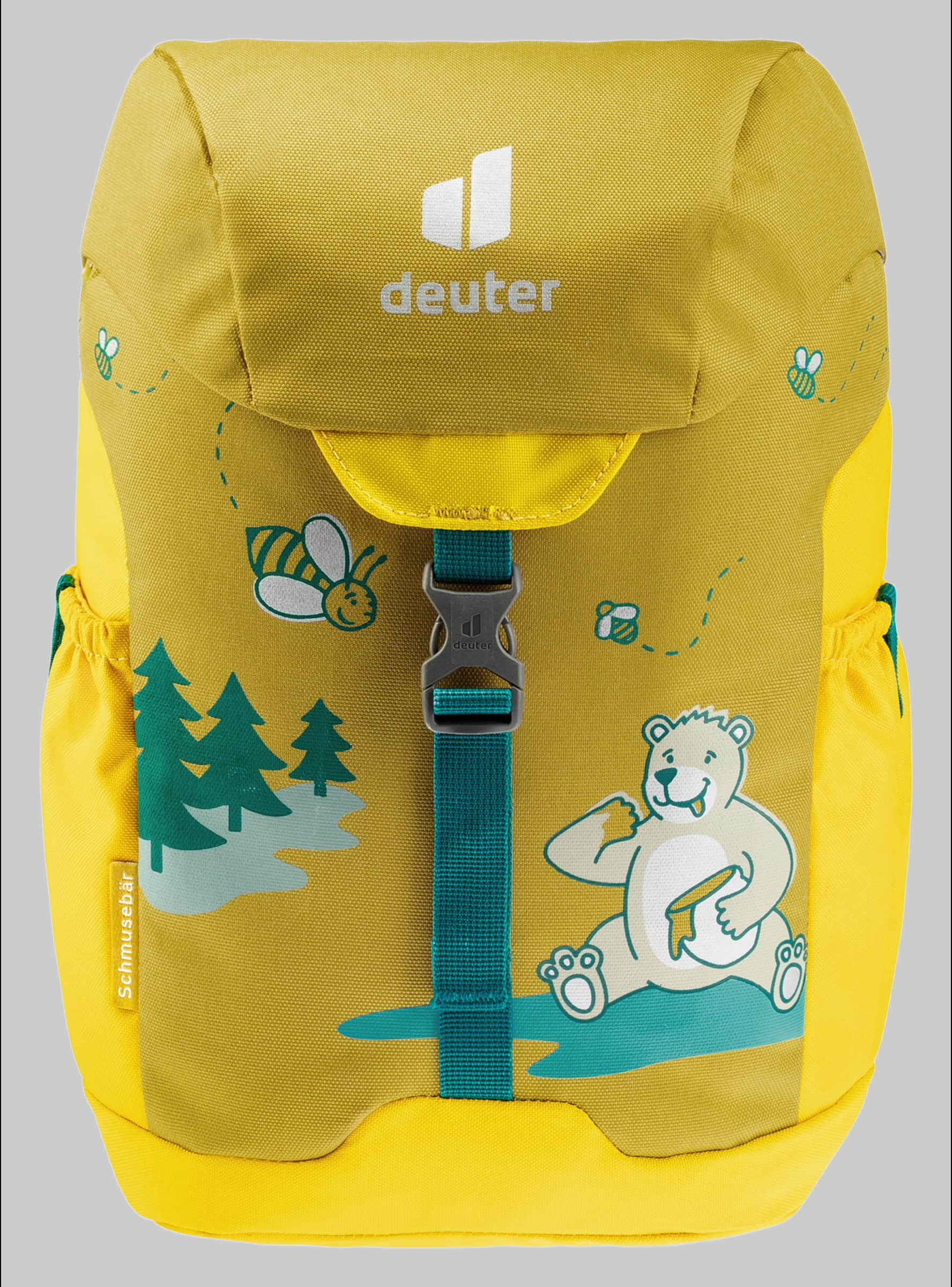 deuter Schmusebär 8L Children's Backpack with Teddy Bear Design turmeric-c deuter Spielzeug