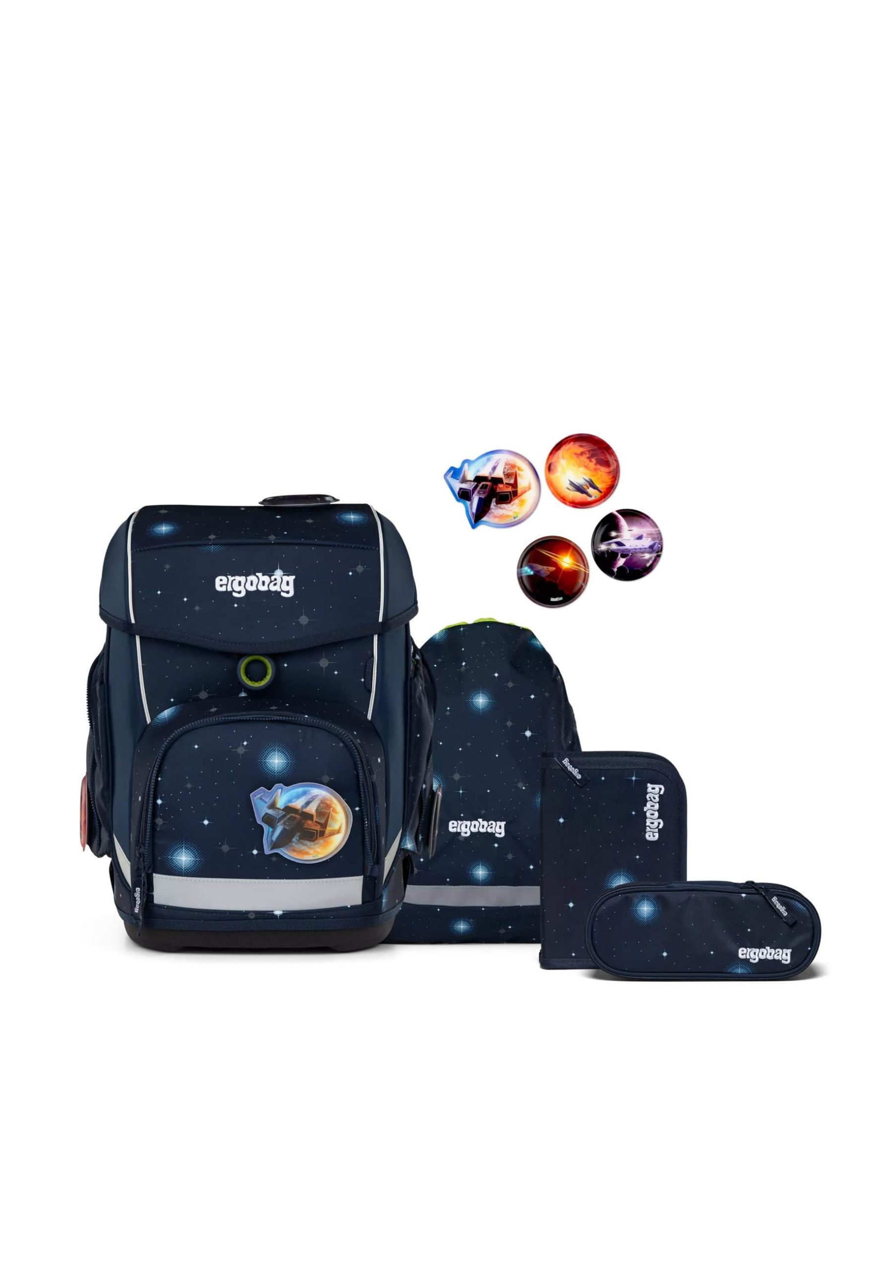 ergobag Spielzeug ergoag cubo School Backpack Set (5-piece, cubo Set) KoBärnikus