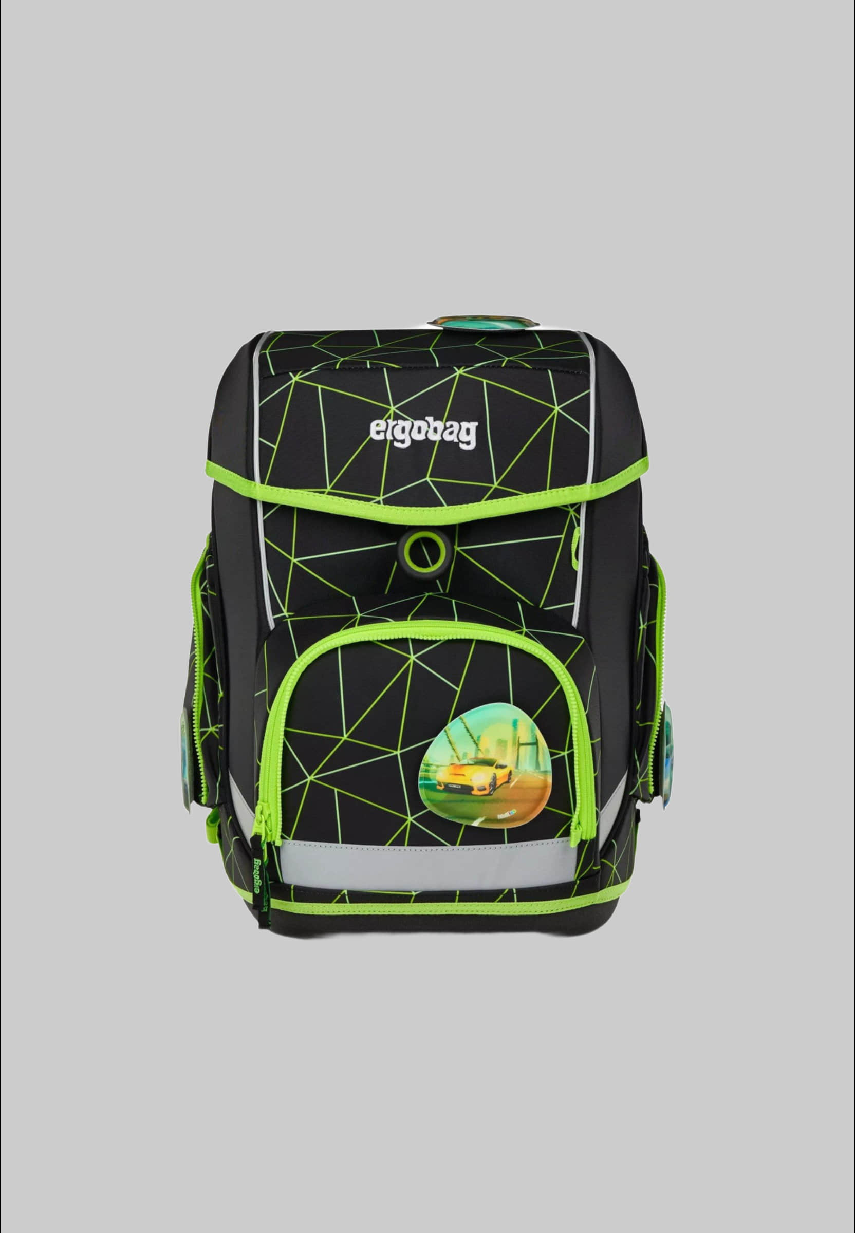 ergoag cubo School Backpack Set (5-piece, cubo Set) CyBär Race Spielzeug ergobag