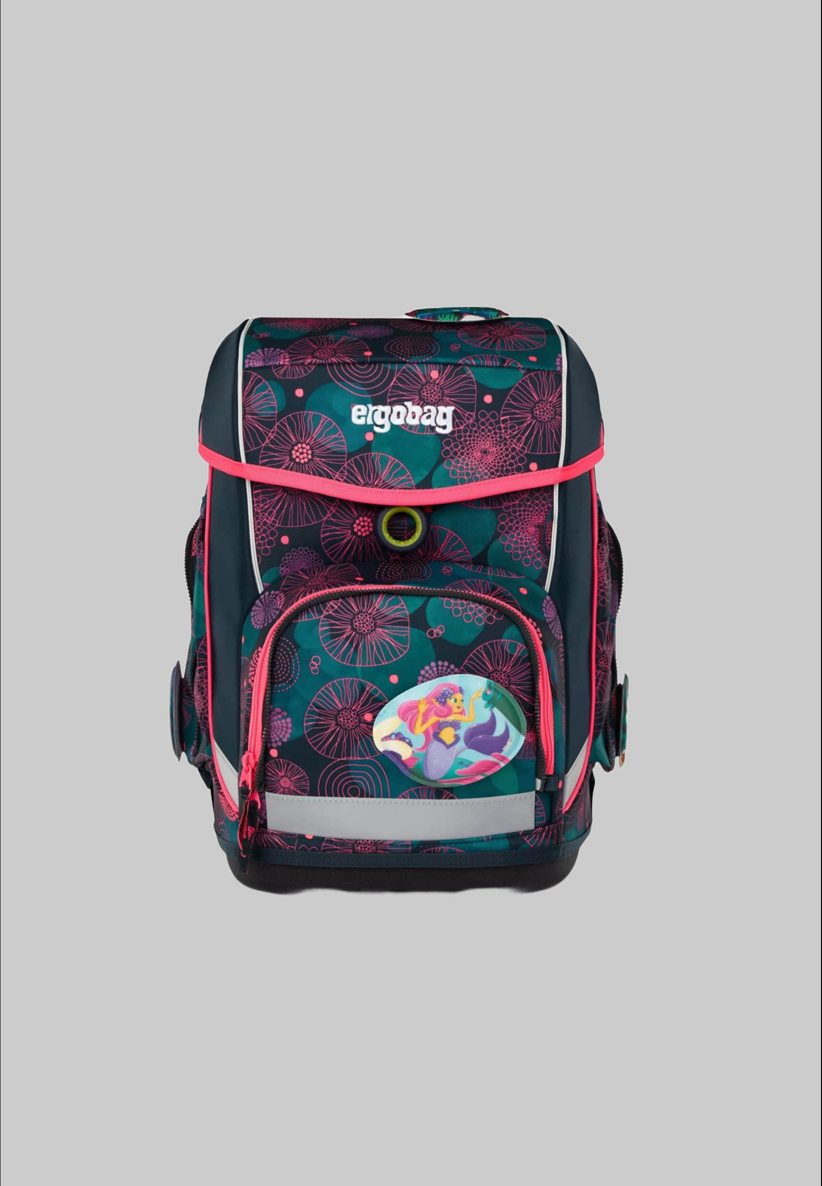 ergobag ergoag cubo School Backpack Set (5-piece, cubo Set) KorallBär Spielzeug