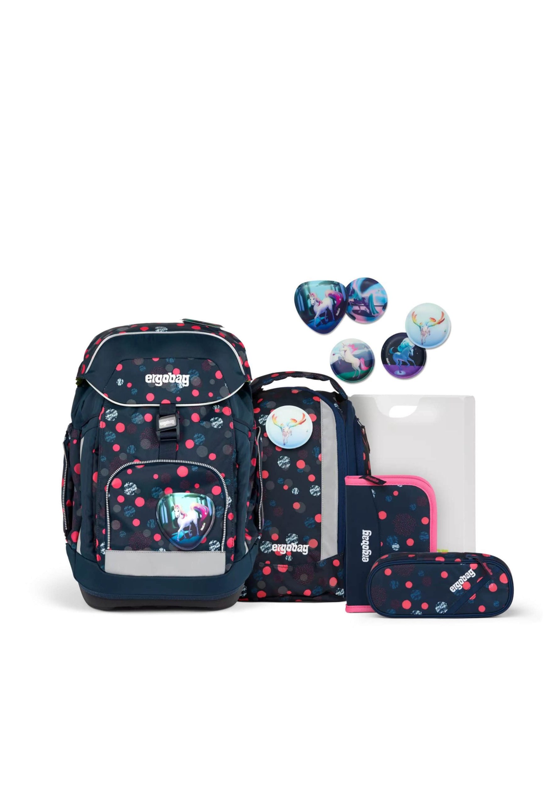 ergobag Maxi School Backpack Set - Ergonomic Design for Growing Kids PhantBärsi ergobag Spielzeug