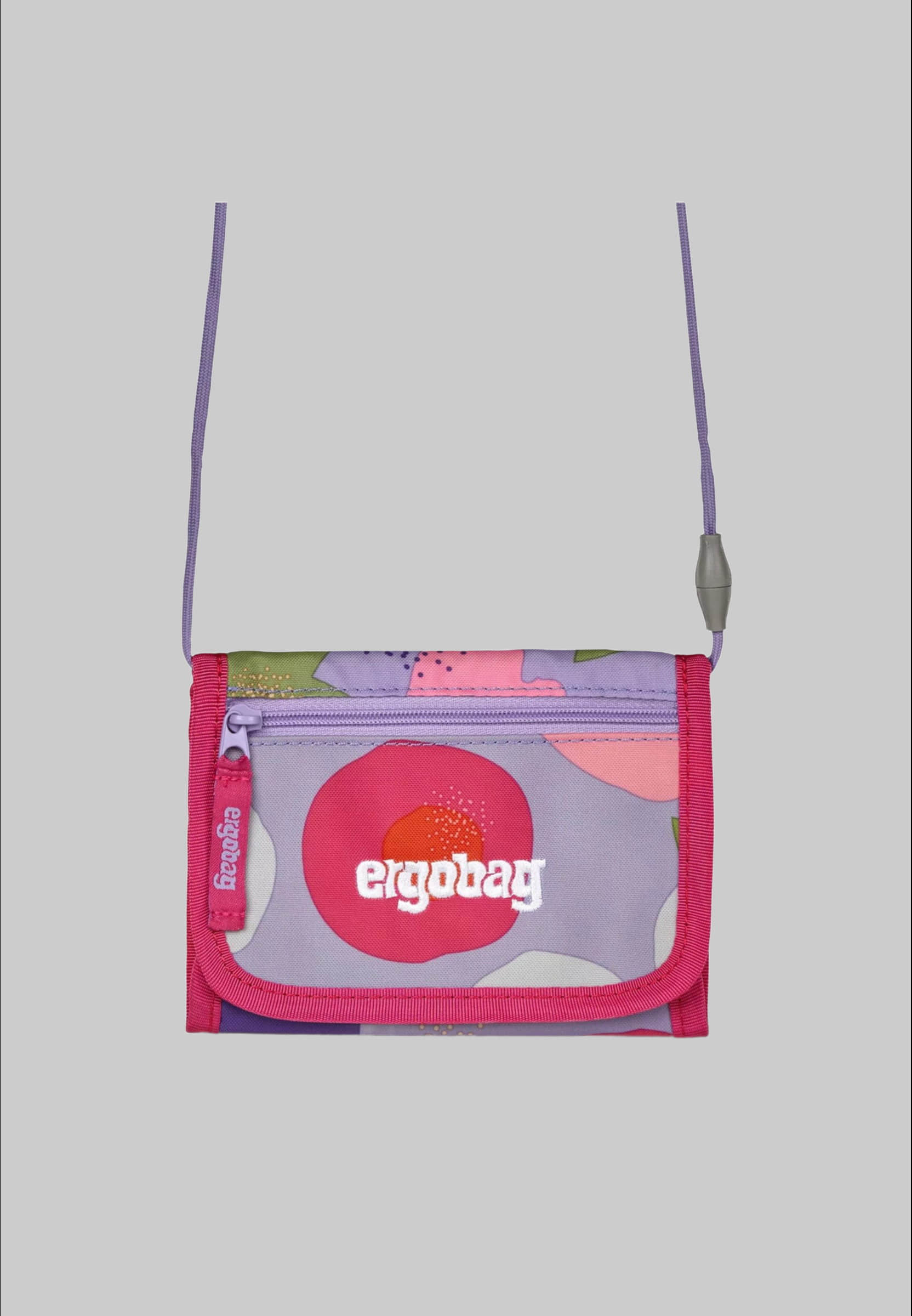 Mädchenmode ergobag ergobag Neck Pouch Wallet for Kids - WolkenzauBear Pink BlütenzauB