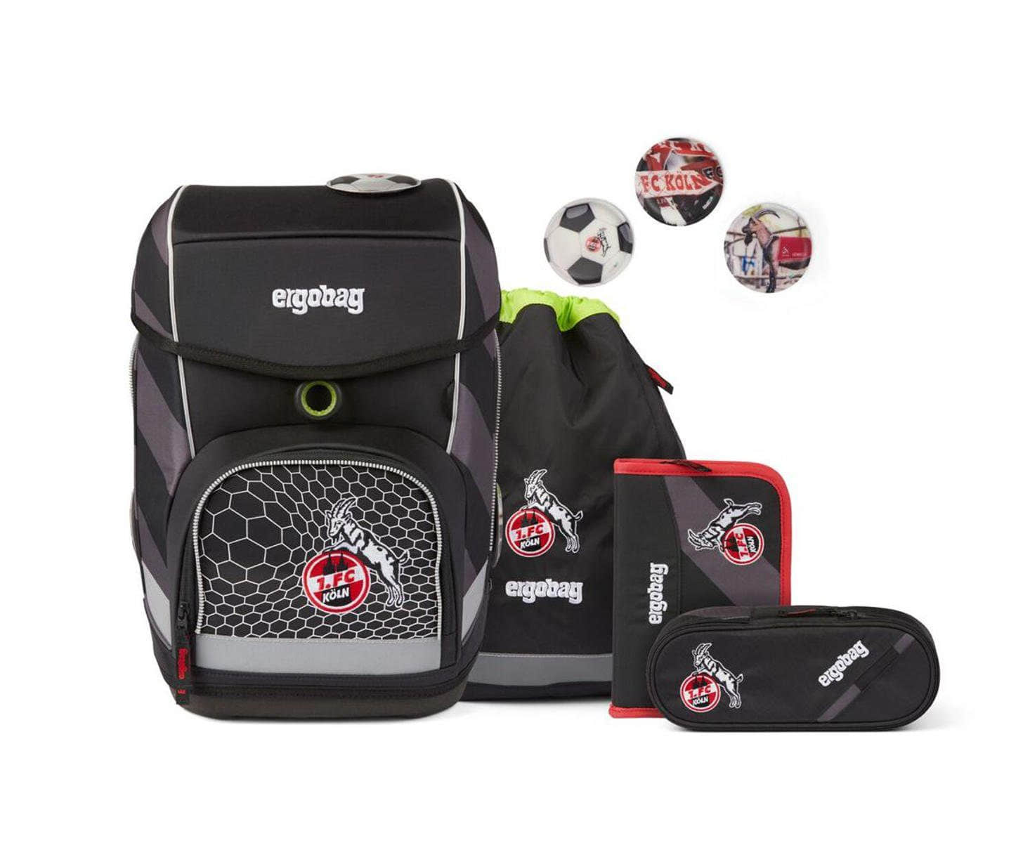 ergobag cubo School Backpack Set (5-Piece) DomstürmBä Spielzeug ergobag