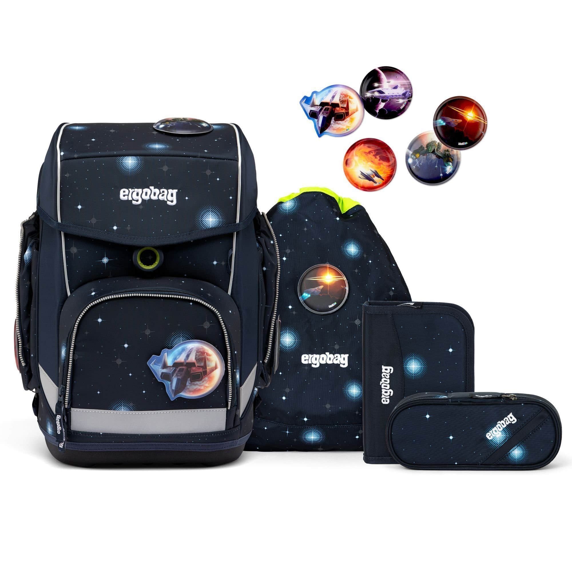 ergobag Spielzeug ergobag cubo School Backpack Set (5-Piece) kobärnikus