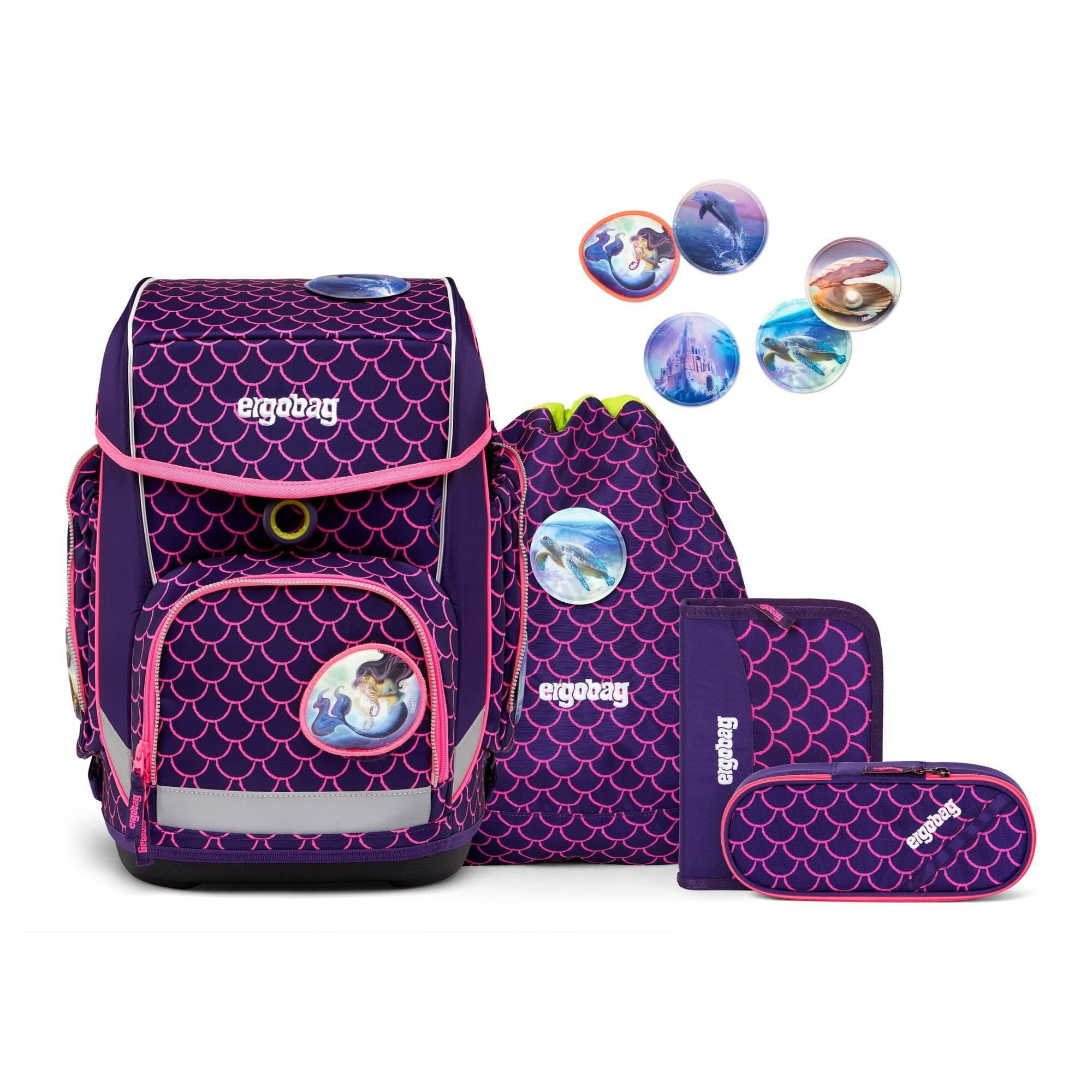 ergobag ergobag cubo School Backpack Set (5-Piece) Perlentauc Spielzeug
