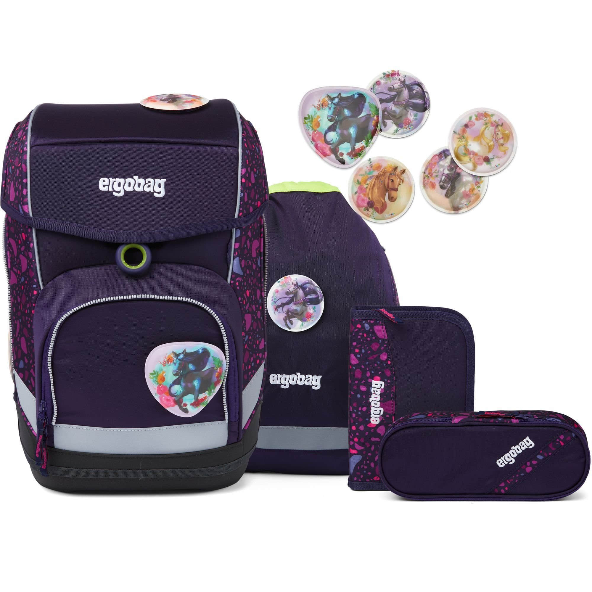 ergobag cubo School Backpack Set (5-Piece) pferdeflüs ergobag Spielzeug