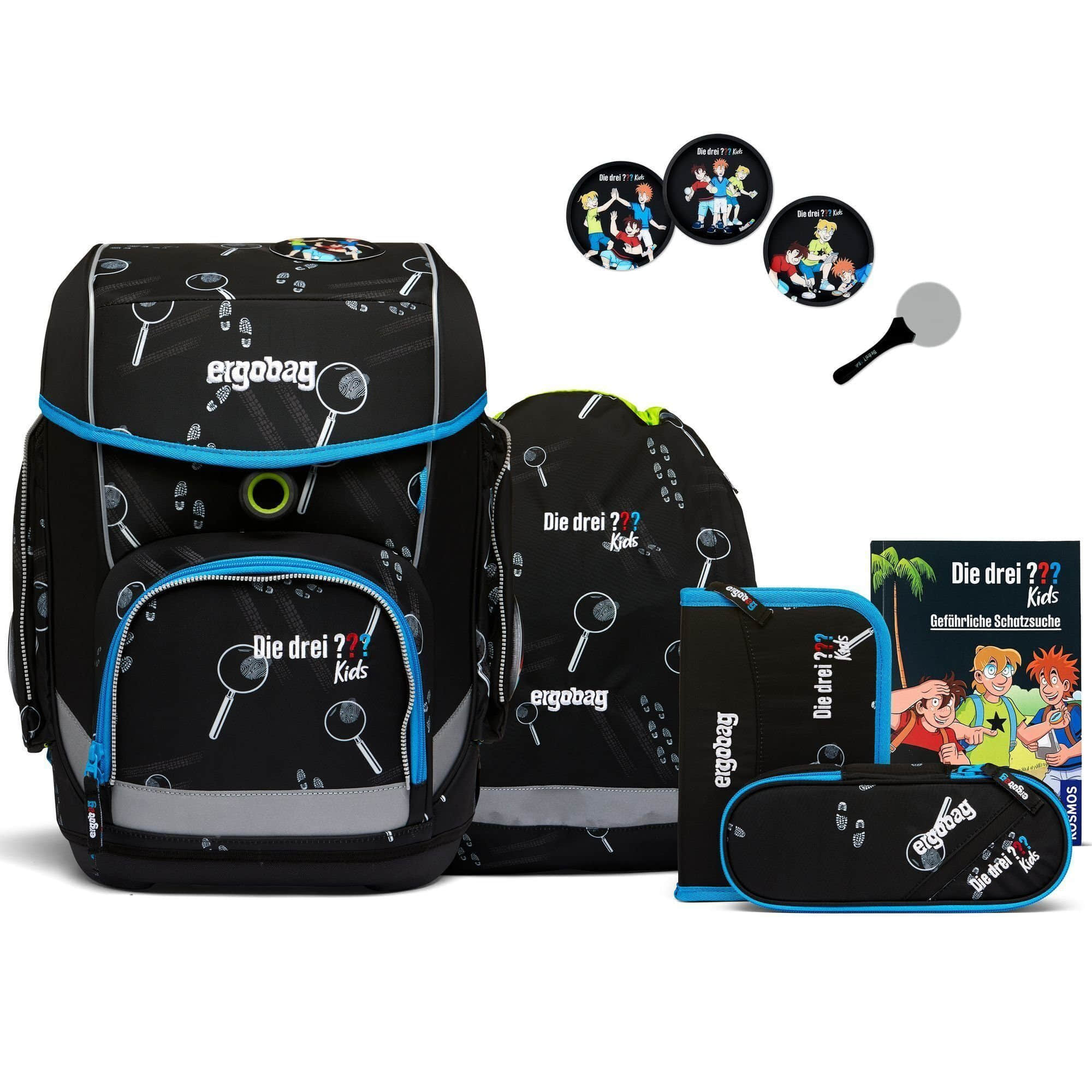 ergobag ergobag cubo School Backpack Set (5-Piece) Bärdektiv Spielzeug