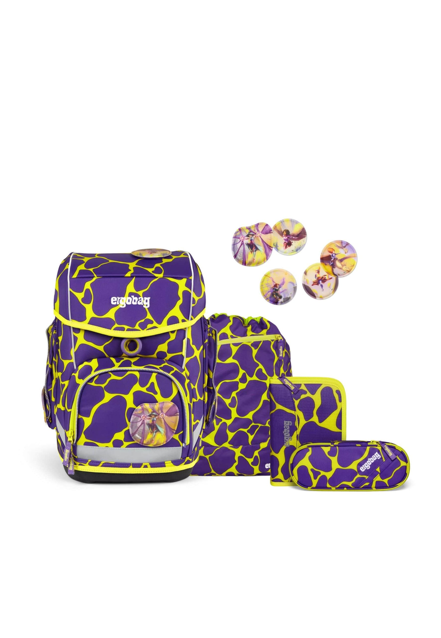ergobag cubo School Backpack Set (5-Piece) SuBärkraft Spielzeug ergobag