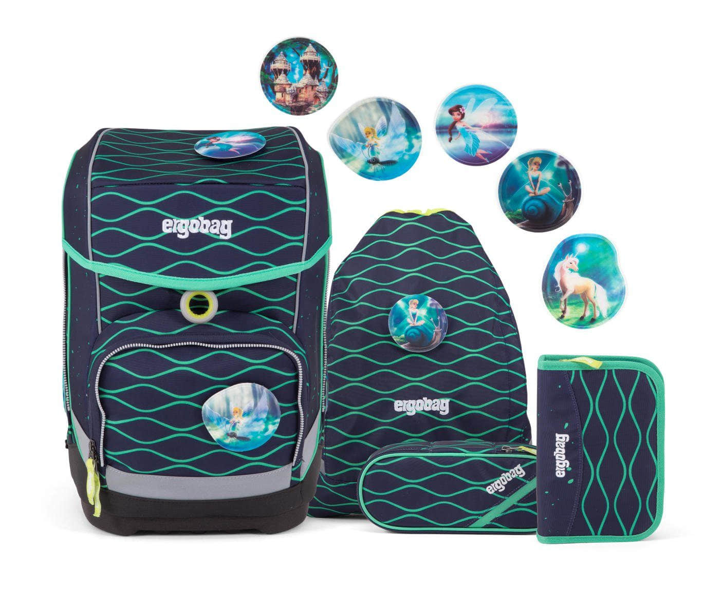 ergobag ergobag cubo School Backpack Set (5-Piece) TraumzauBär Spielzeug